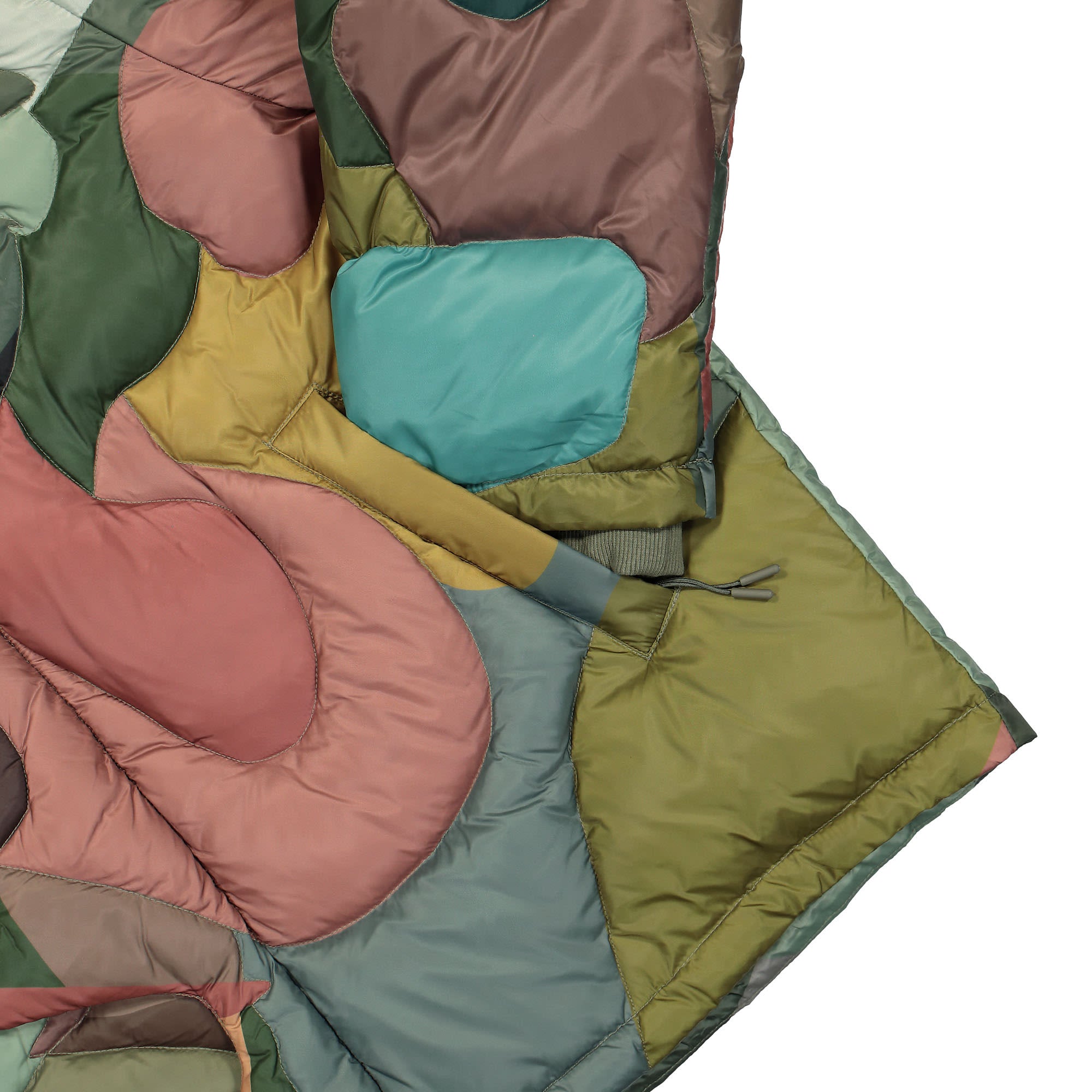 Kidsuper Studios Kissing Puffer Jacket Traditional Puffer Jackets Detailfoto | Overkill