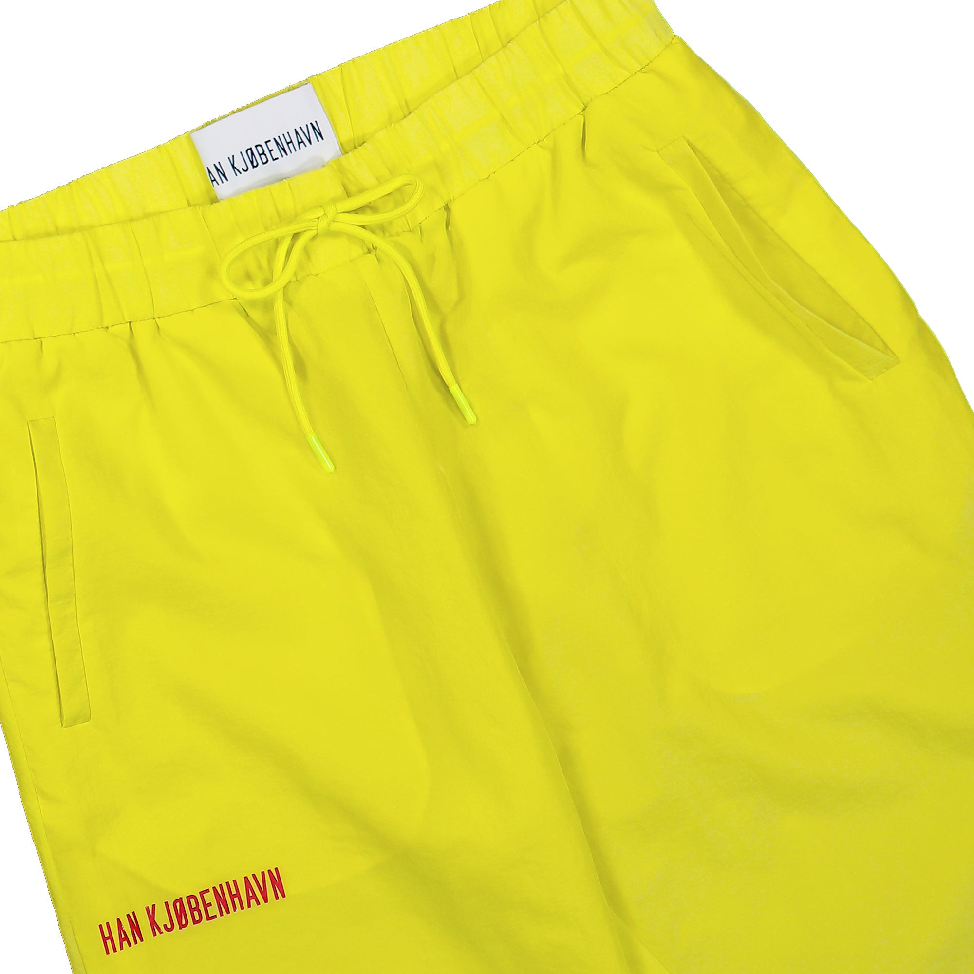 Han Kjobenhavn Track Pants Nylon Yellow Track Pant M-90043-11 Detail View 1 | Overkill