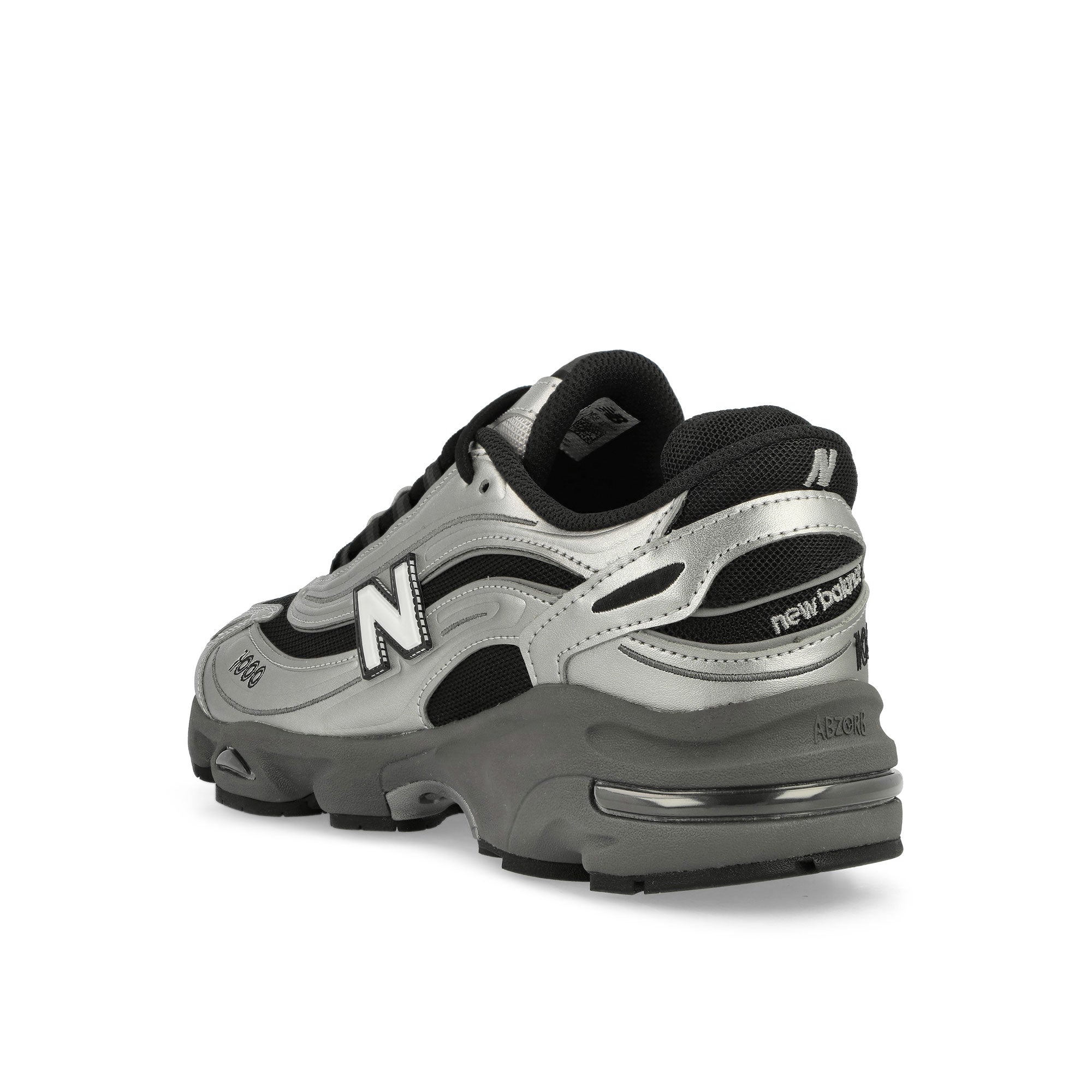 New Balance M1000EGR Silver Metallic / Green Low Top Sneakers Material | Overkill