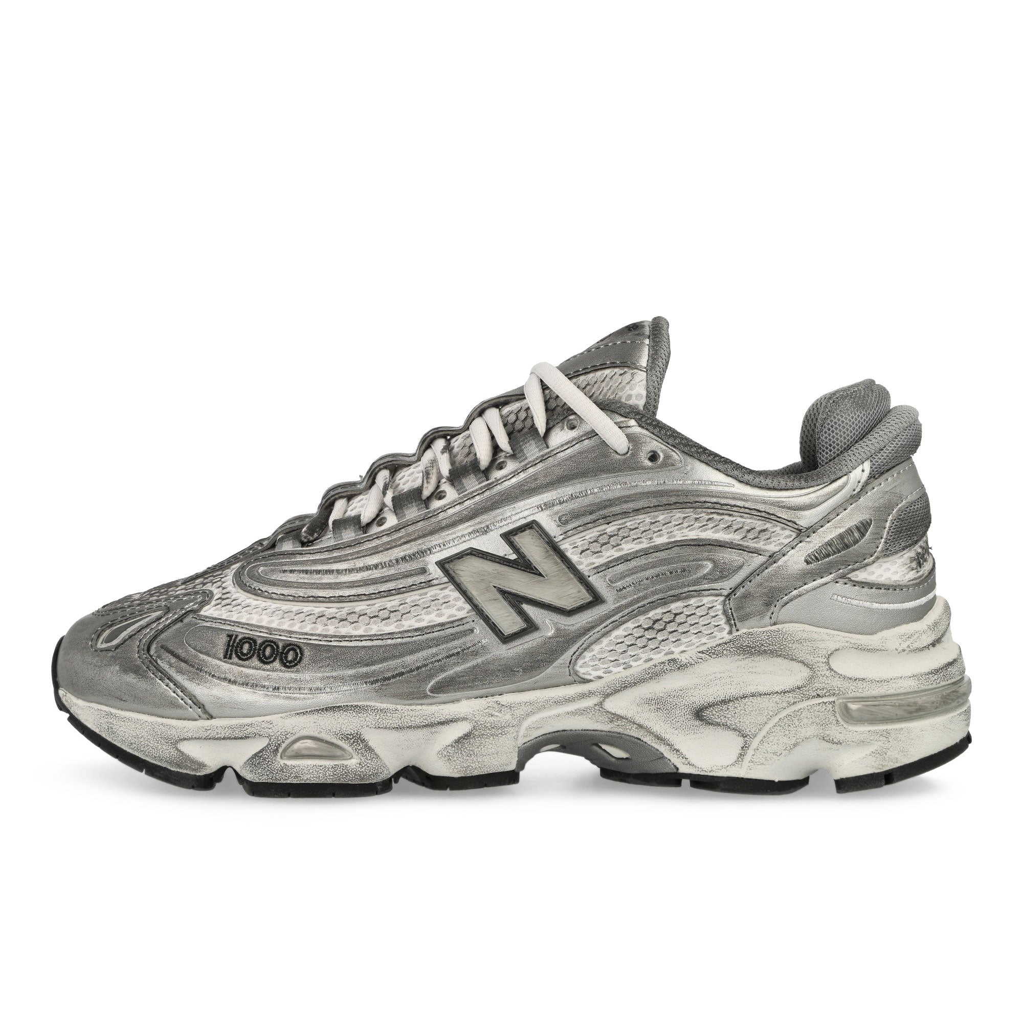 New Balance M1000G Silver Metallic / Grey Matter Low Top Sneaker M1000G | Overkill