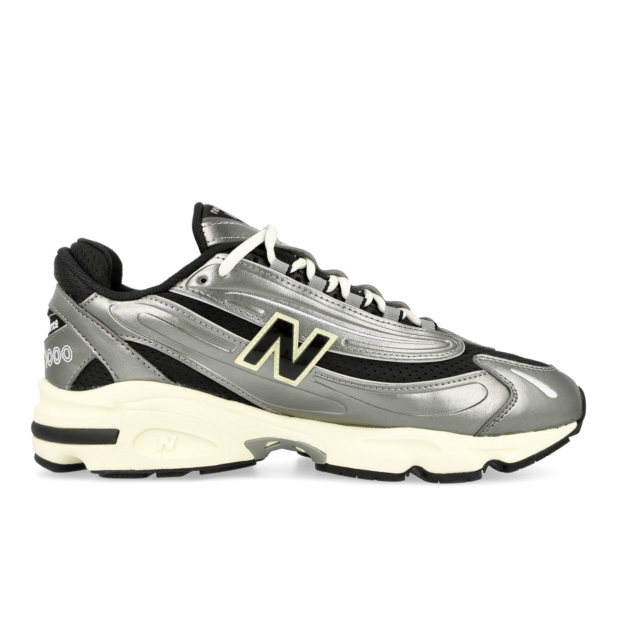 New Balance M1000SL Silver Metallic Low Top Sneakers Silhouette | Overkill