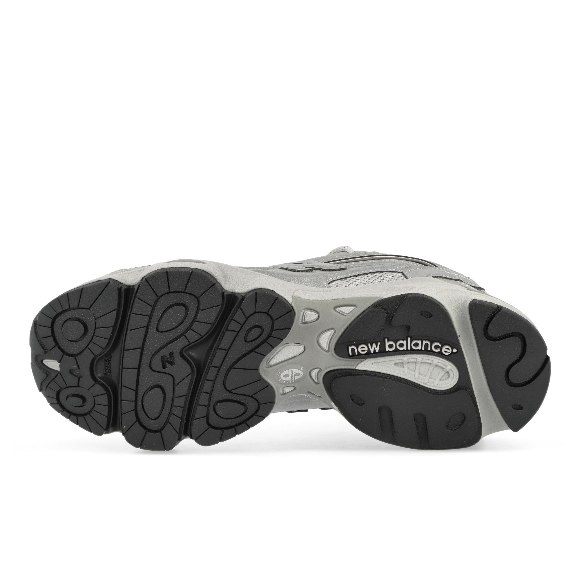 New Balance M1000TE Silver Metallic Low Top Sneakers Detail View 2 | Overkill