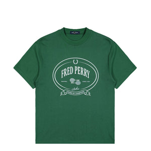 Fred Perry Chosen By Champions T-Shirt Sport Green T-Shirts M1316-Z18 | Overkill