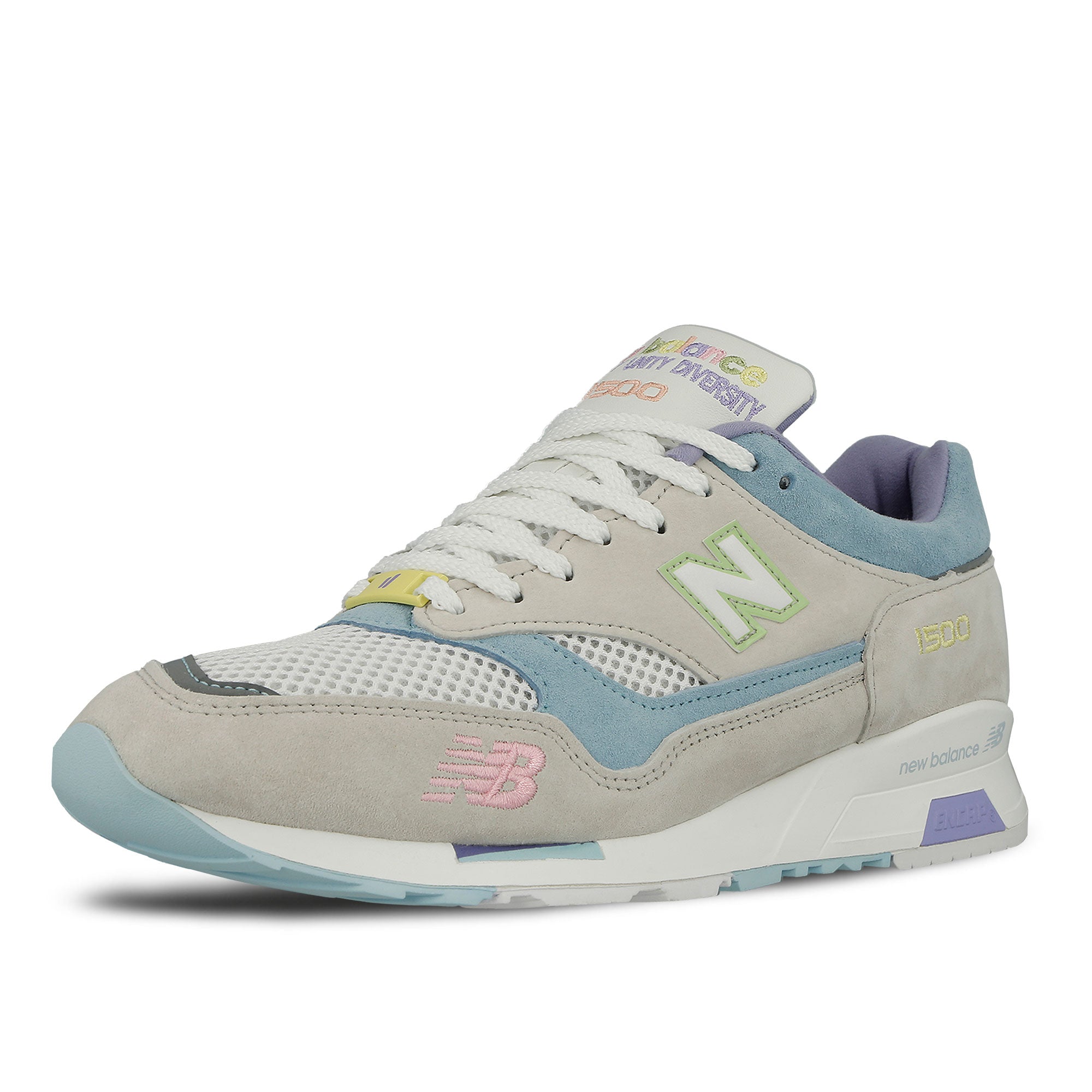 Overkill x New Balance M1500OKL City Of Values Multicolor Low Top Sneakers M1500OKL Close-up | Overkill
