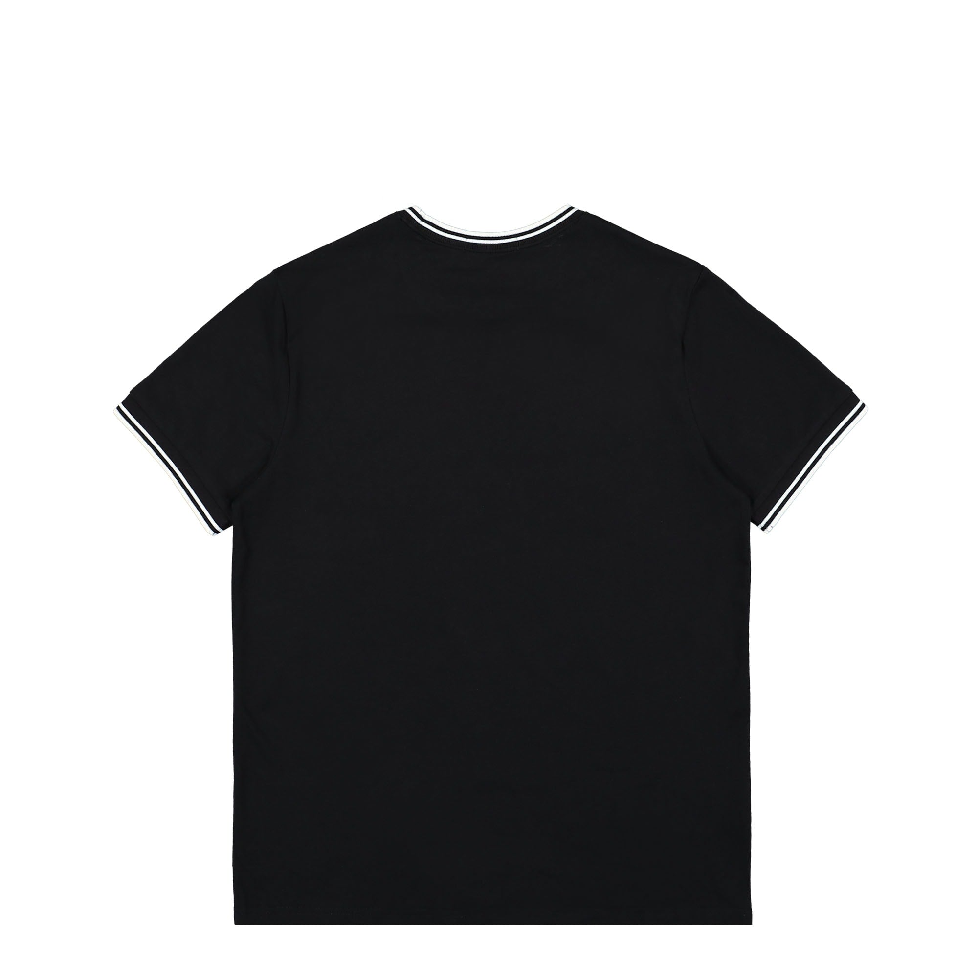 Fred Perry Twin Tipped T-Shirt Black T-Shirts Material | Overkill