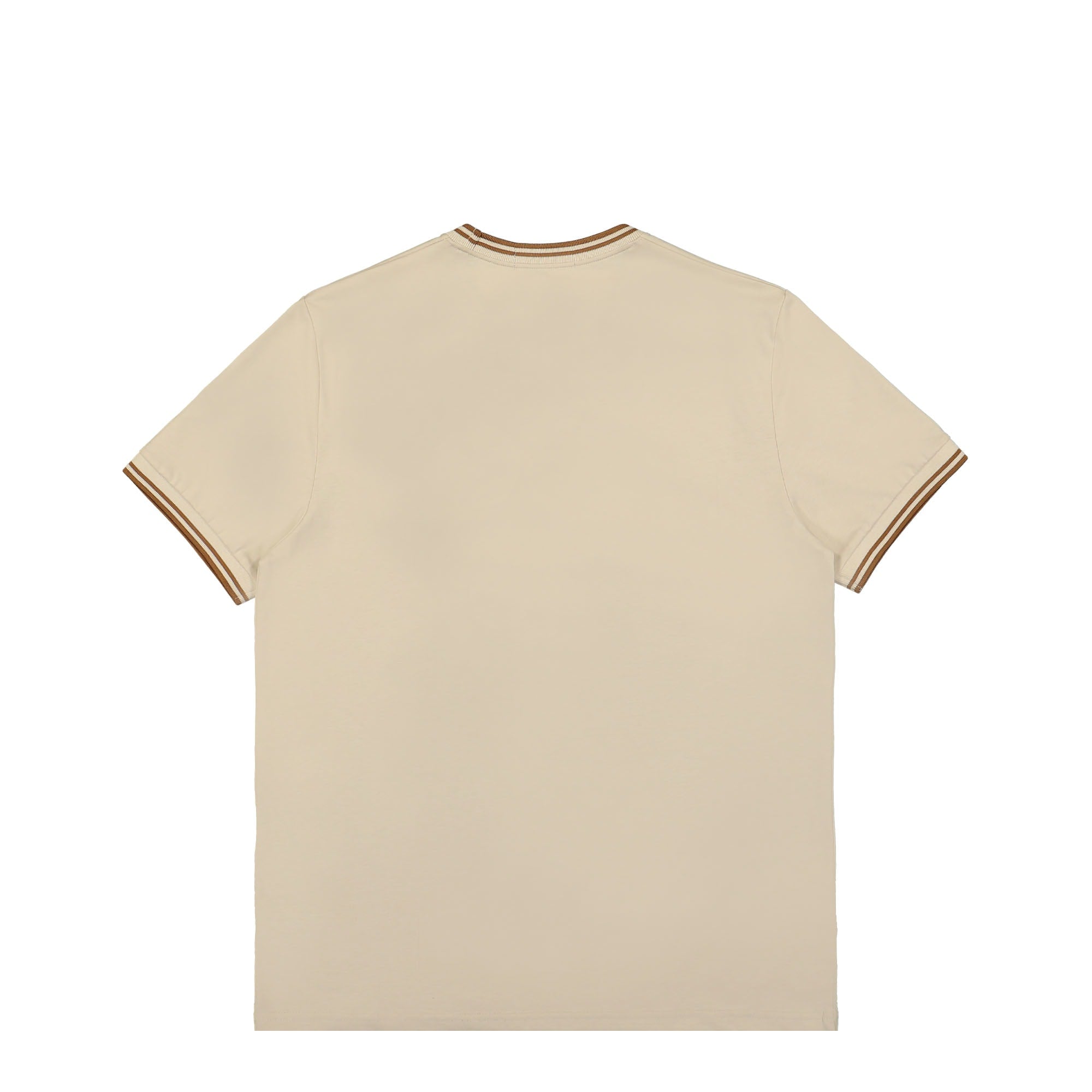 Fred Perry Twin Tipped T-Shirt Oatmeal T-Shirts Material | Overkill