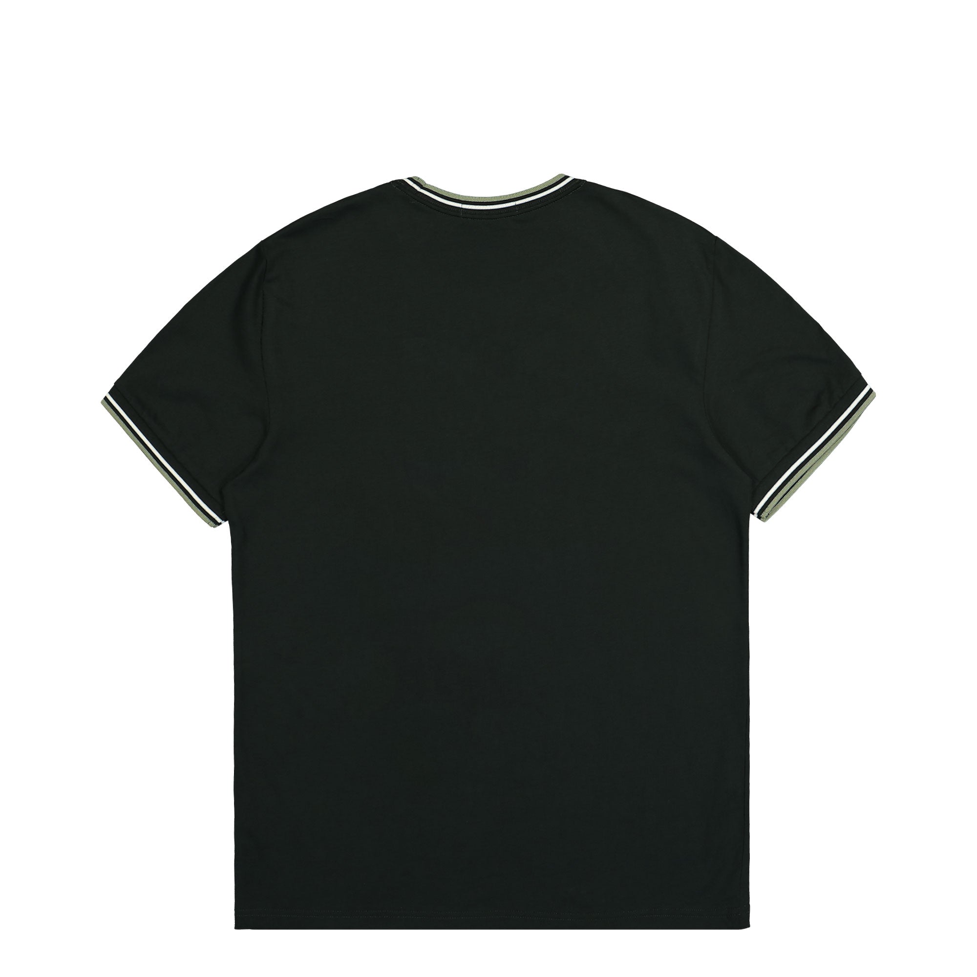 Fred Perry Twin Tipped T-Shirt Night Green / Light Ecru / Olive Mint T-Shirts Material | Overkill