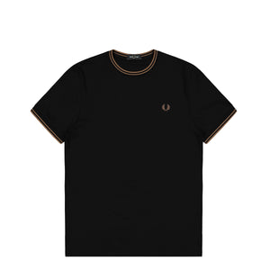 Fred Perry Twin Tipped T-Shirt Black / Shadedston T-Shirts M1588V-Q27 | Overkill