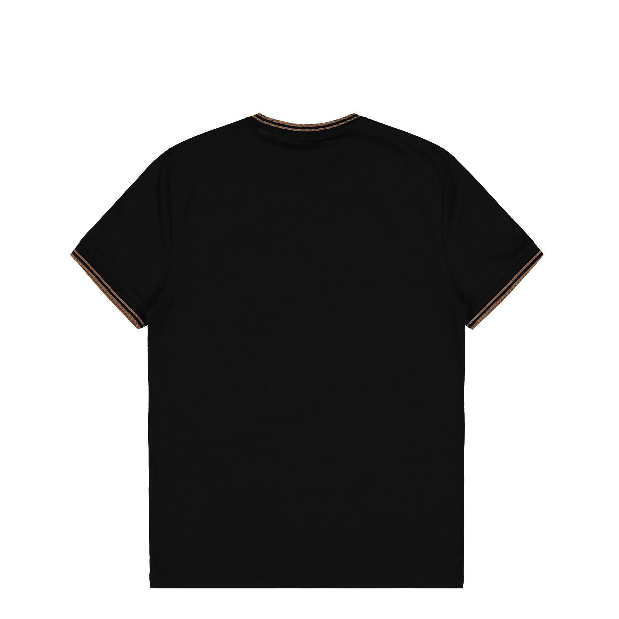 Fred Perry Twin Tipped T-Shirt Black / Shadedston T-Shirts M1588V-Q27 Close-up | Overkill