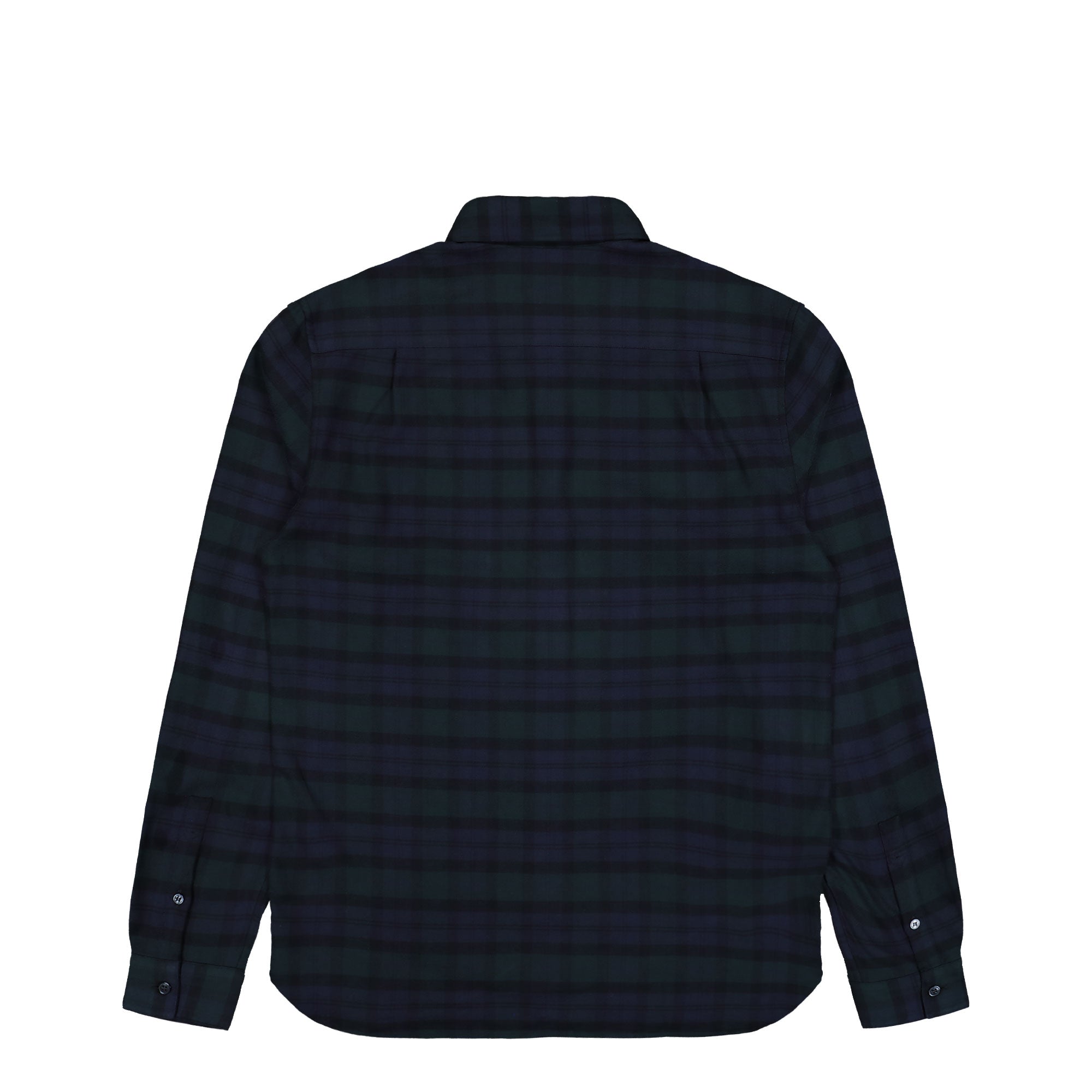 Fred Perry Blackwatch Tartan Brushed Twill Blackwatch Tarta Shirts M1735-37A Close-up | Overkill