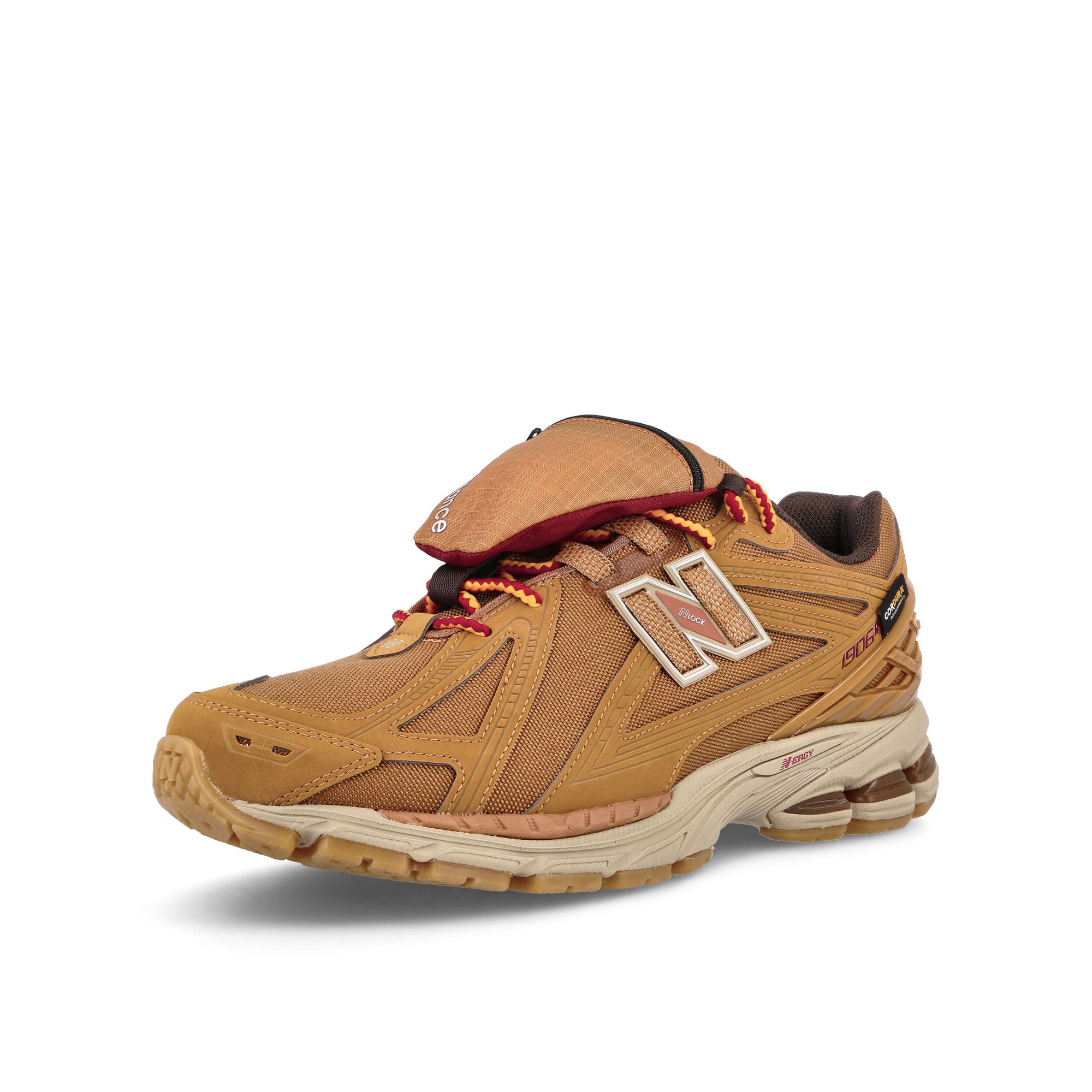 New Balance M1906ROB Tobacco Low Top Sneakers Close Up | Overkill