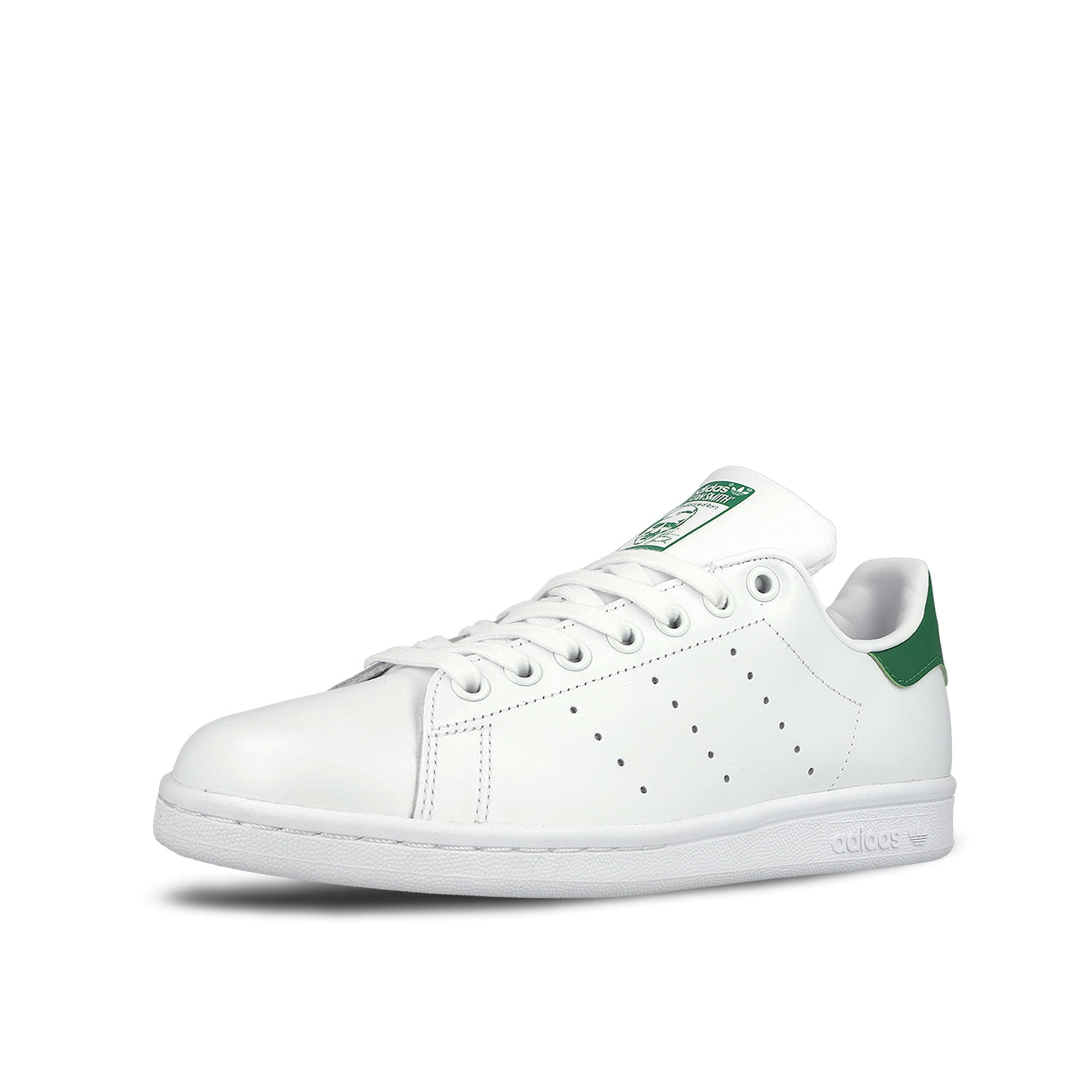 adidas Stan Smith Footwear White / Core White / Green Low Top Sneakers M20324 Close-up | Overkill