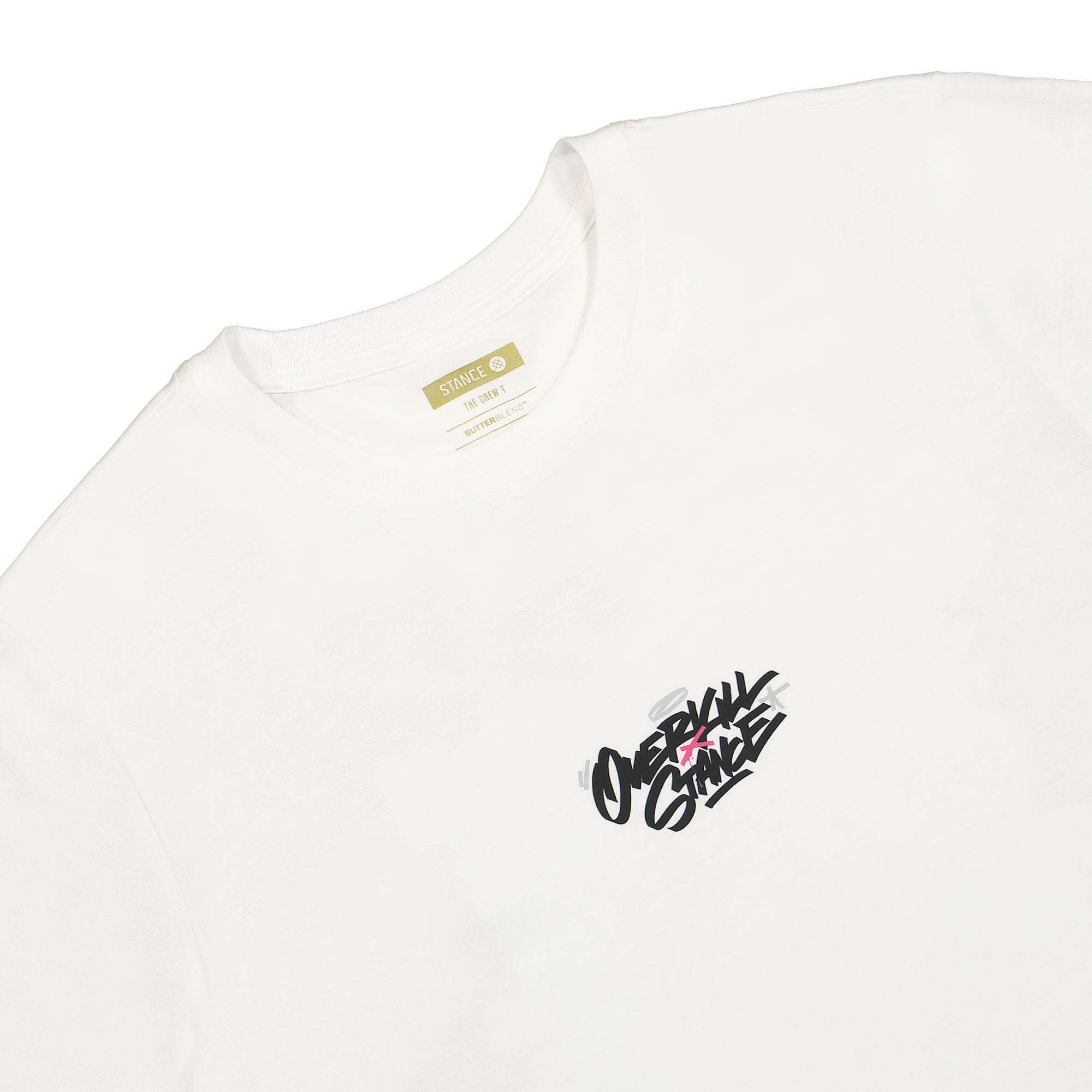 Overkill Overkill x Stance Anniversary Shirt White T-Shirts Material | Overkill
