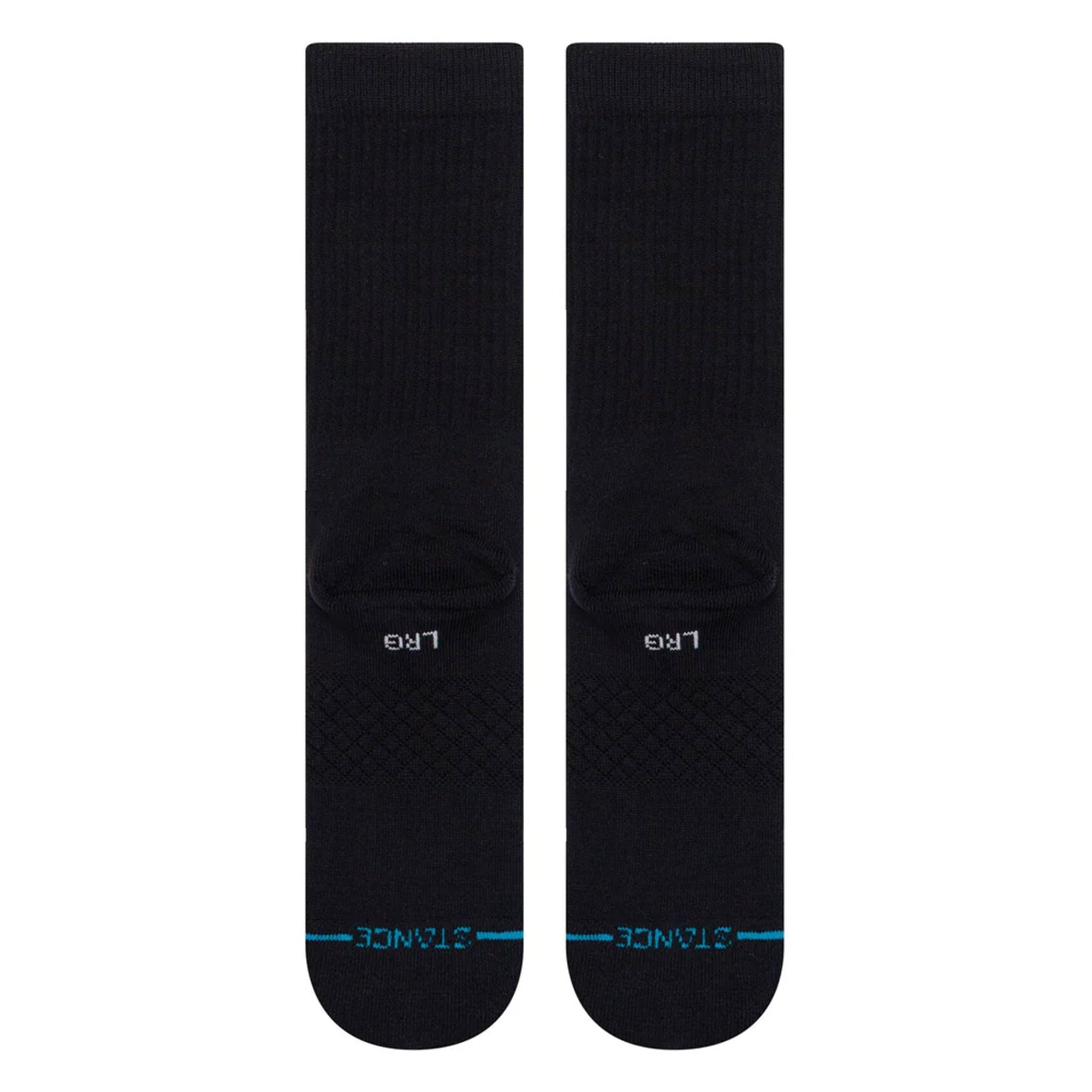 Stance Icon Socks Black / White Socks Material | Overkill