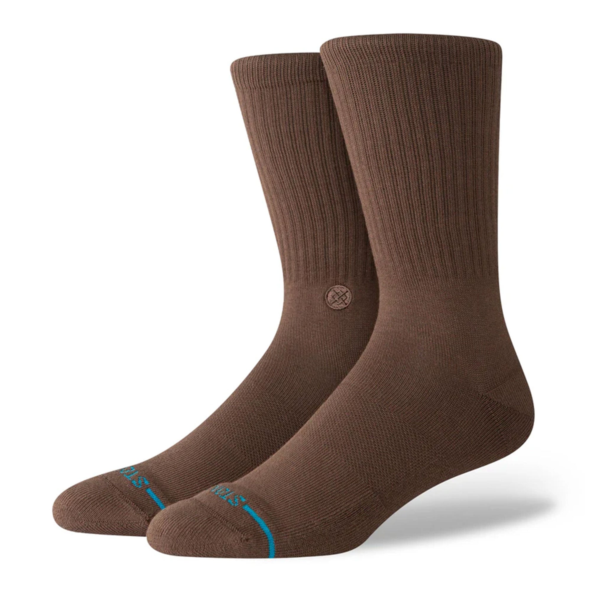 Stance Icon Socks Brown Socks M311D14ICO-BRN | Overkill