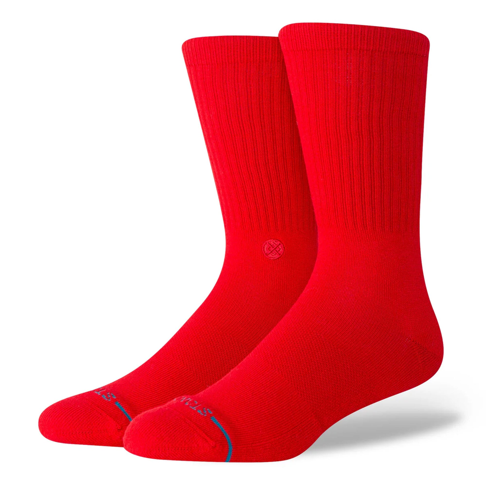 Stance Icon Socks Red Socks M311D14ICO-RED | Overkill