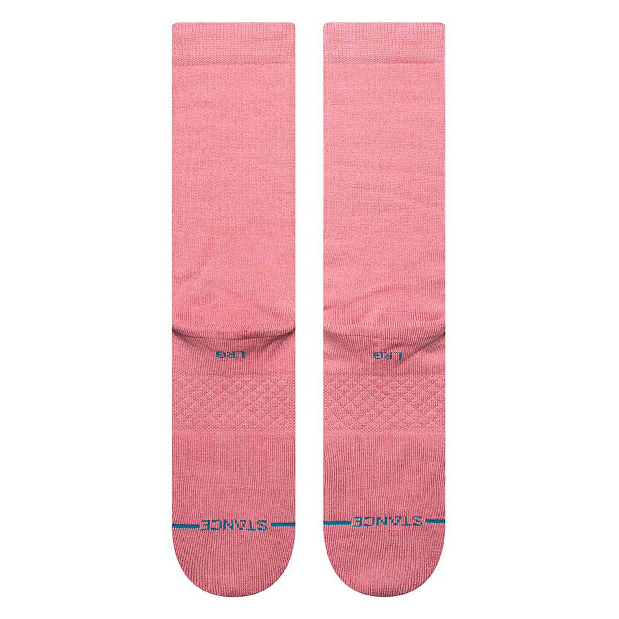 Stance Icon Socks Rose Smoke Socks Material | Overkill