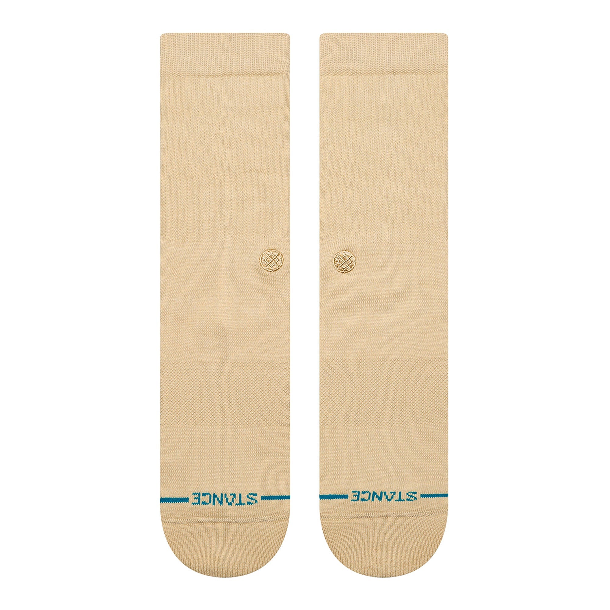 Stance Icon Socks Sand Socks Close-up | Overkill