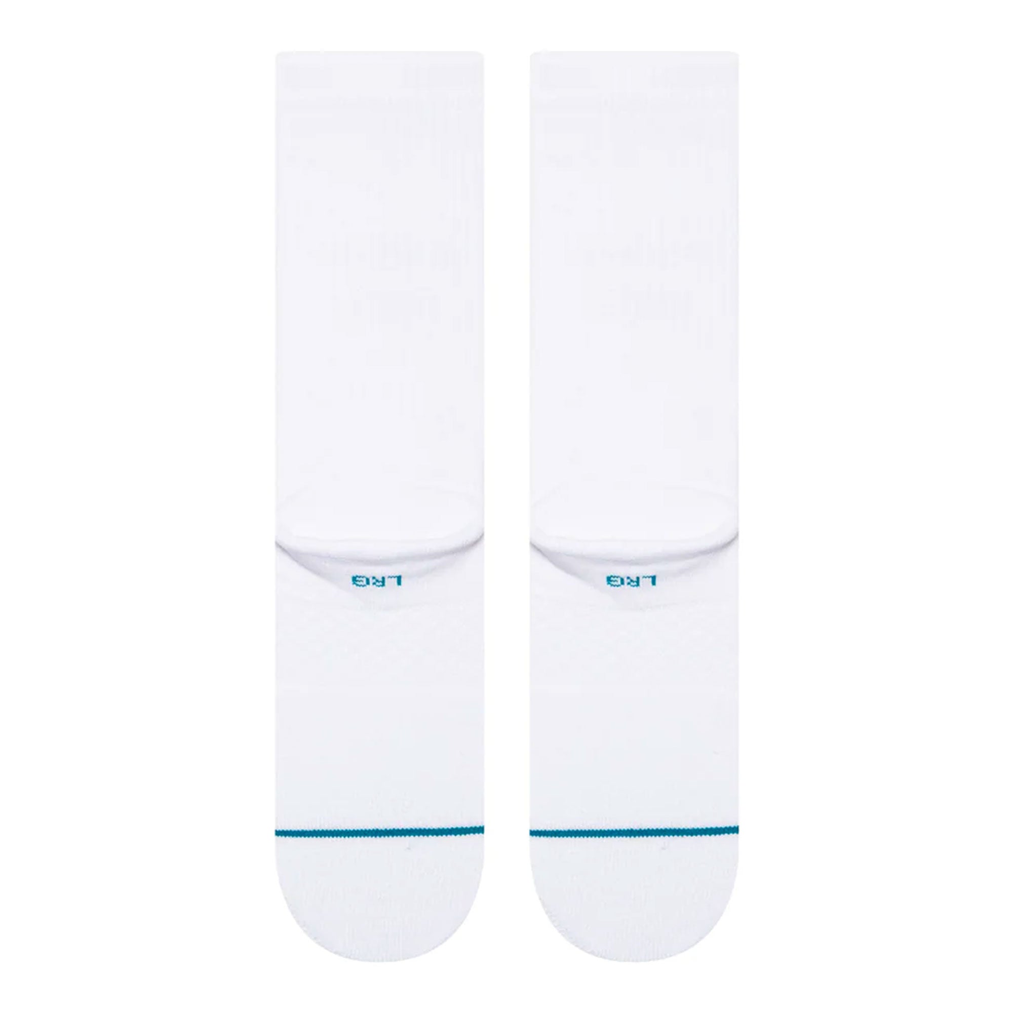 Stance Icon Socks White / Black Socks Material | Overkill