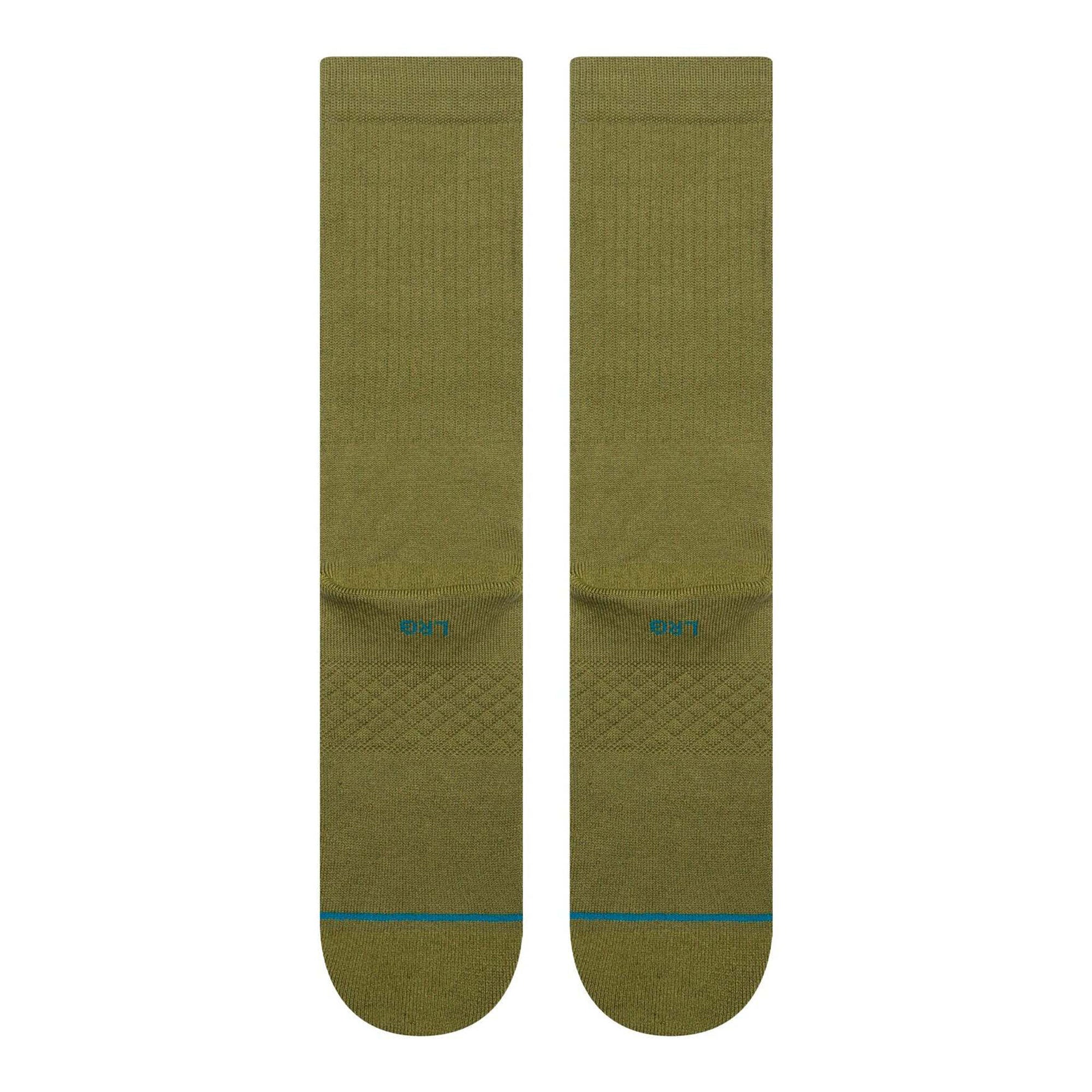 Stance Icon Socks Olive Socks M311D14ICO-OLV Close-up | Overkill