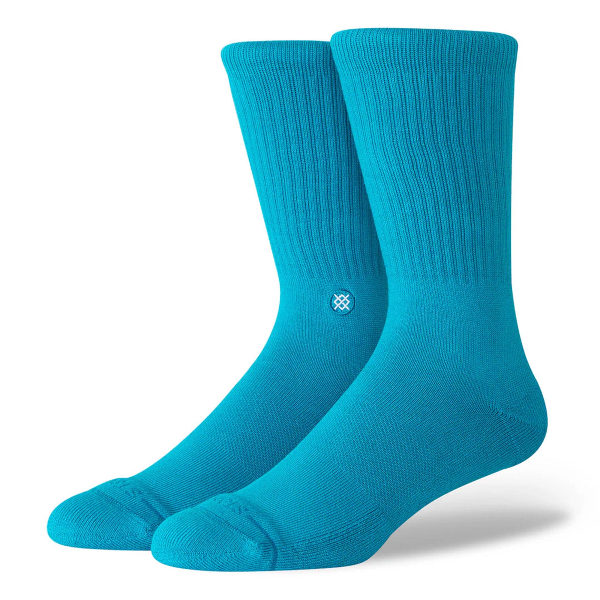 Stance Icon Socks Teal Blue Socks M311D14ICO-TEB | Overkill