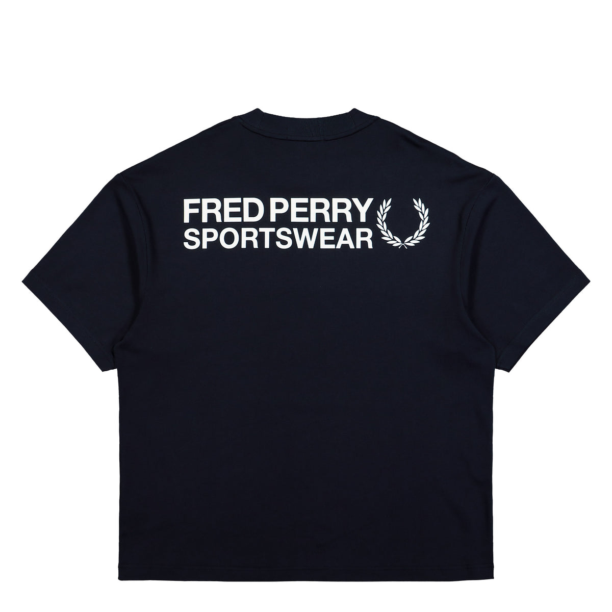 Fred Perry Sportswear T-Shirt Navy T-Shirt M3416-608 Close-up | Overkill