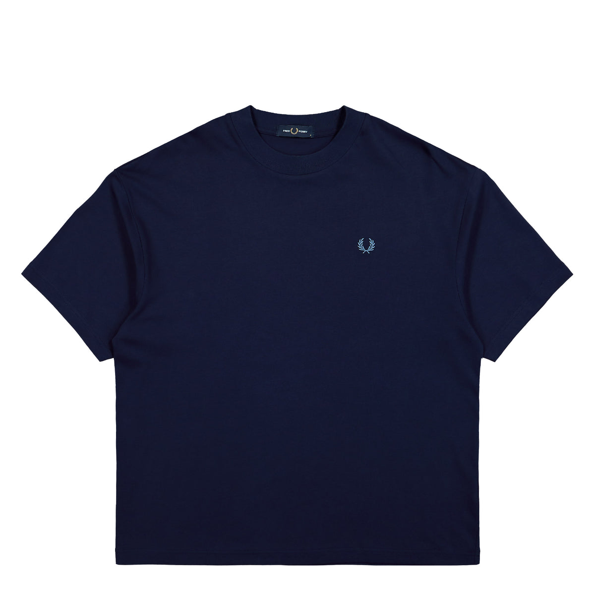 Fred Perry Oversized T-Shirt Twilight Navy T-Shirt M3481-34C | Overkill