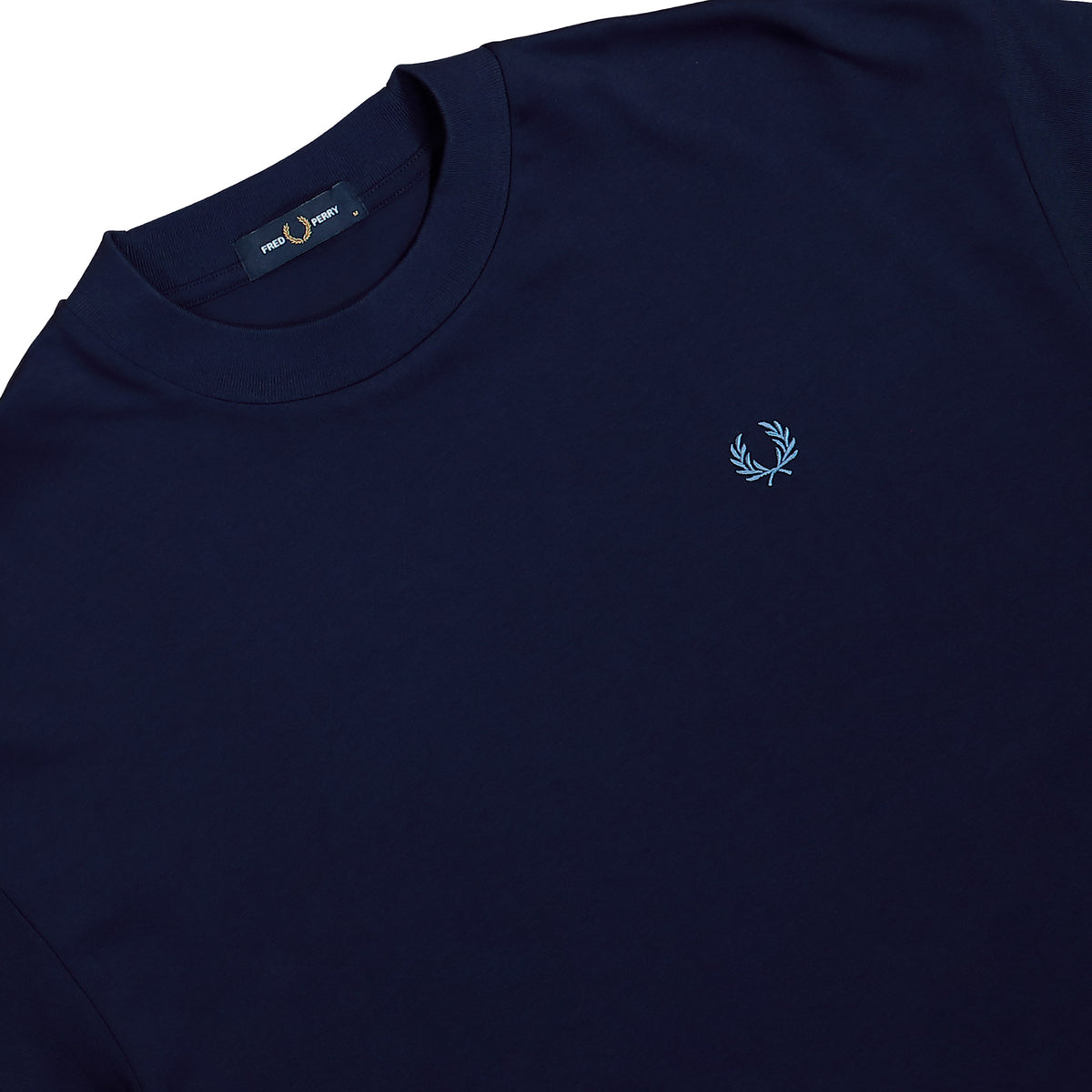 Fred Perry Oversized T-Shirt Twilight Navy T-Shirt M3481-34C Detailfoto | Overkill