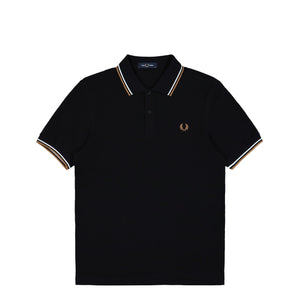 Fred Perry Twin Tipped Fred Perry Shirt Ace Blue / Snow White / Tennis Blue Black M3600-P69 | Overkill