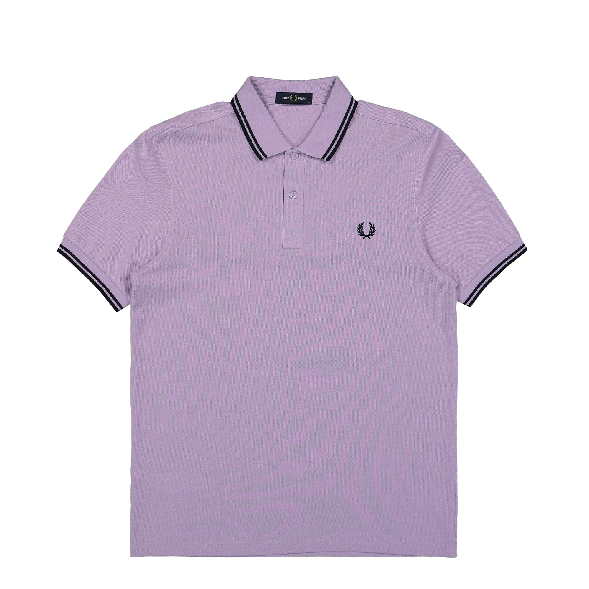 Fred Perry Twin Tipped Fred Perry Shirt Ultra Violet / Navy / Navy Polo Shirts M3600-W51 | Overkill