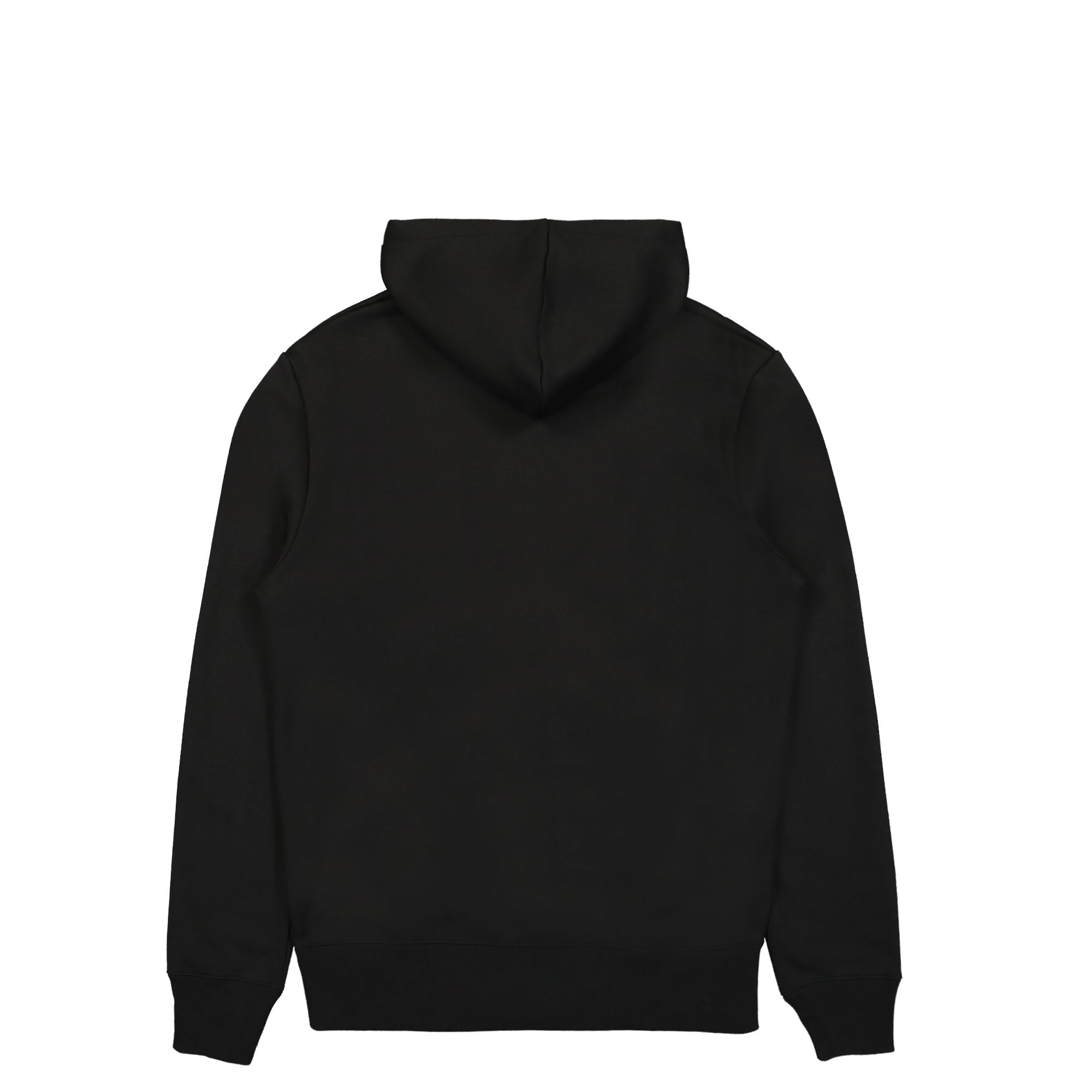 Fred Perry Embroidered Hooded Sweatshirt Black Hoodies Material | Overkill