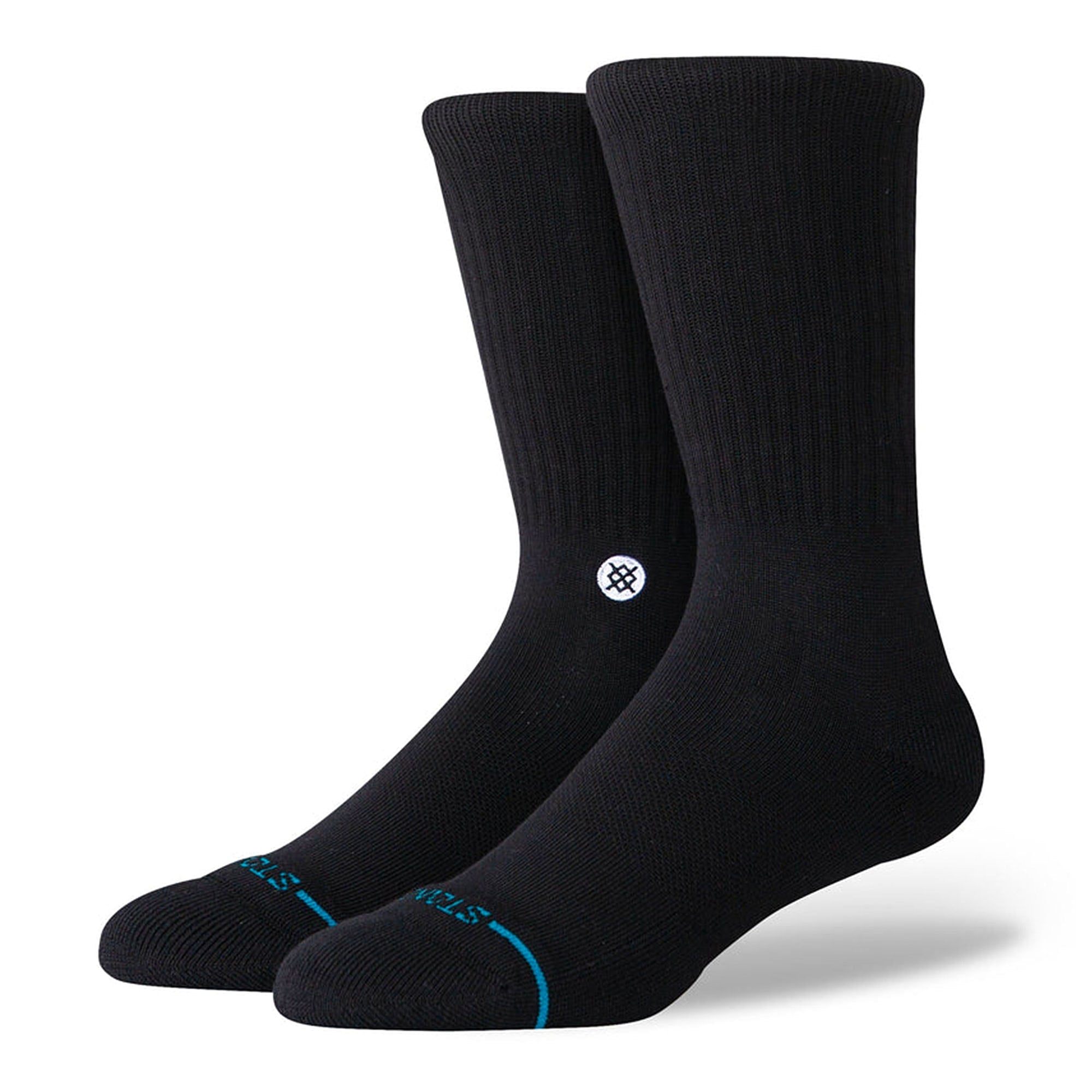Stance Icon 3 Pack Socks Black Socks Material | Overkill