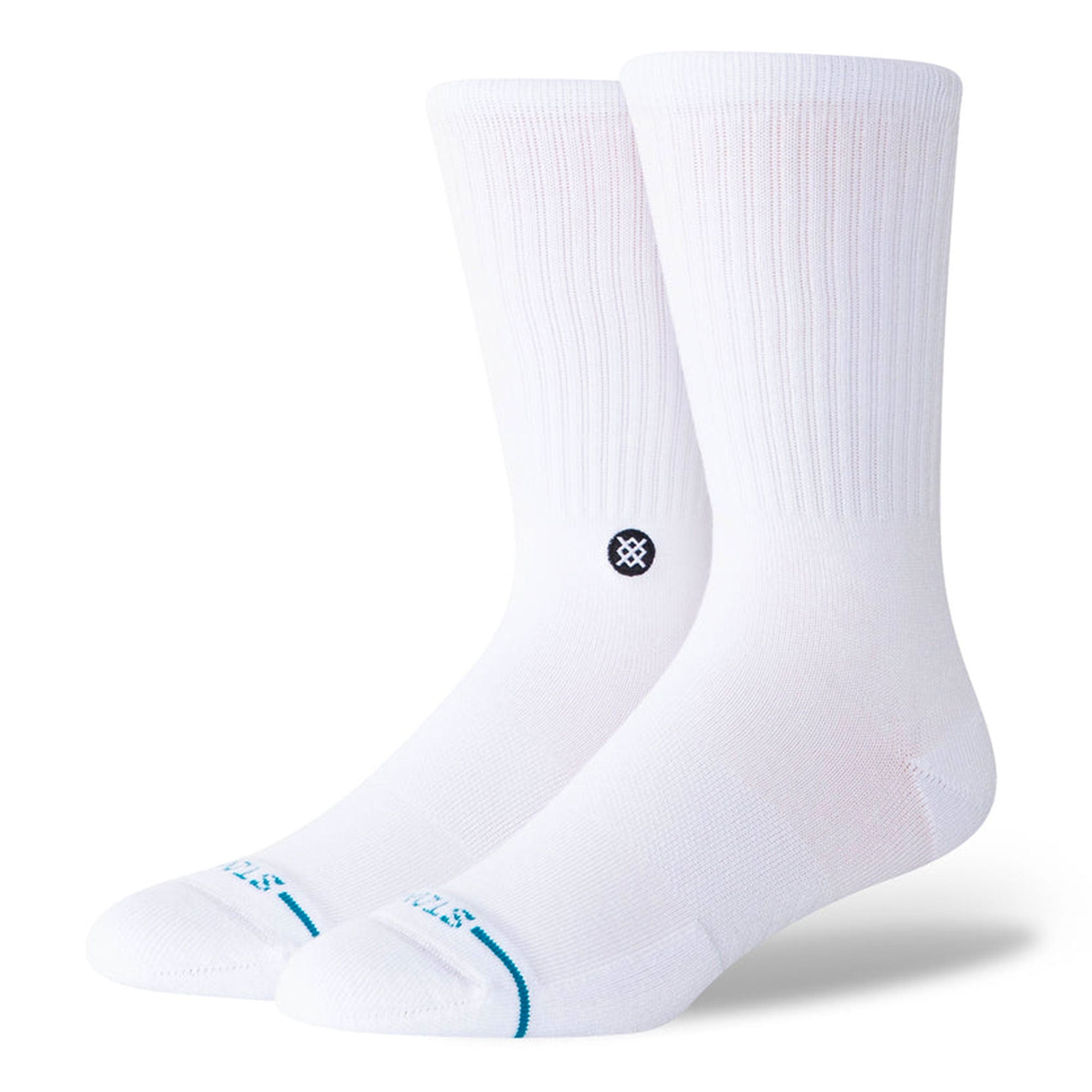 Stance Icon 3 Pack Socks White Socks Material | Overkill
