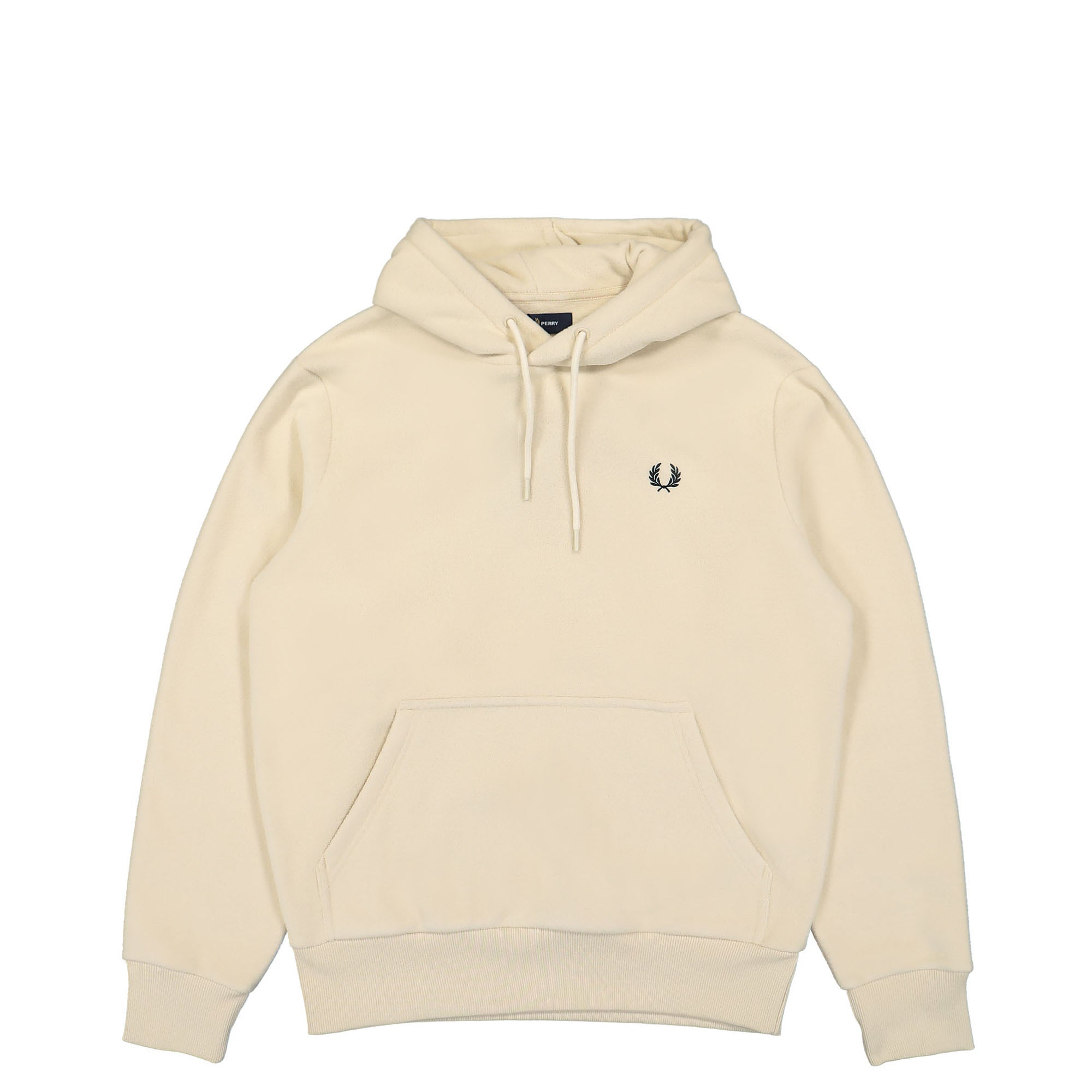 Fred Perry Polar Fleece Hooded Oatmeal Hoodies M6597-691 | Overkill