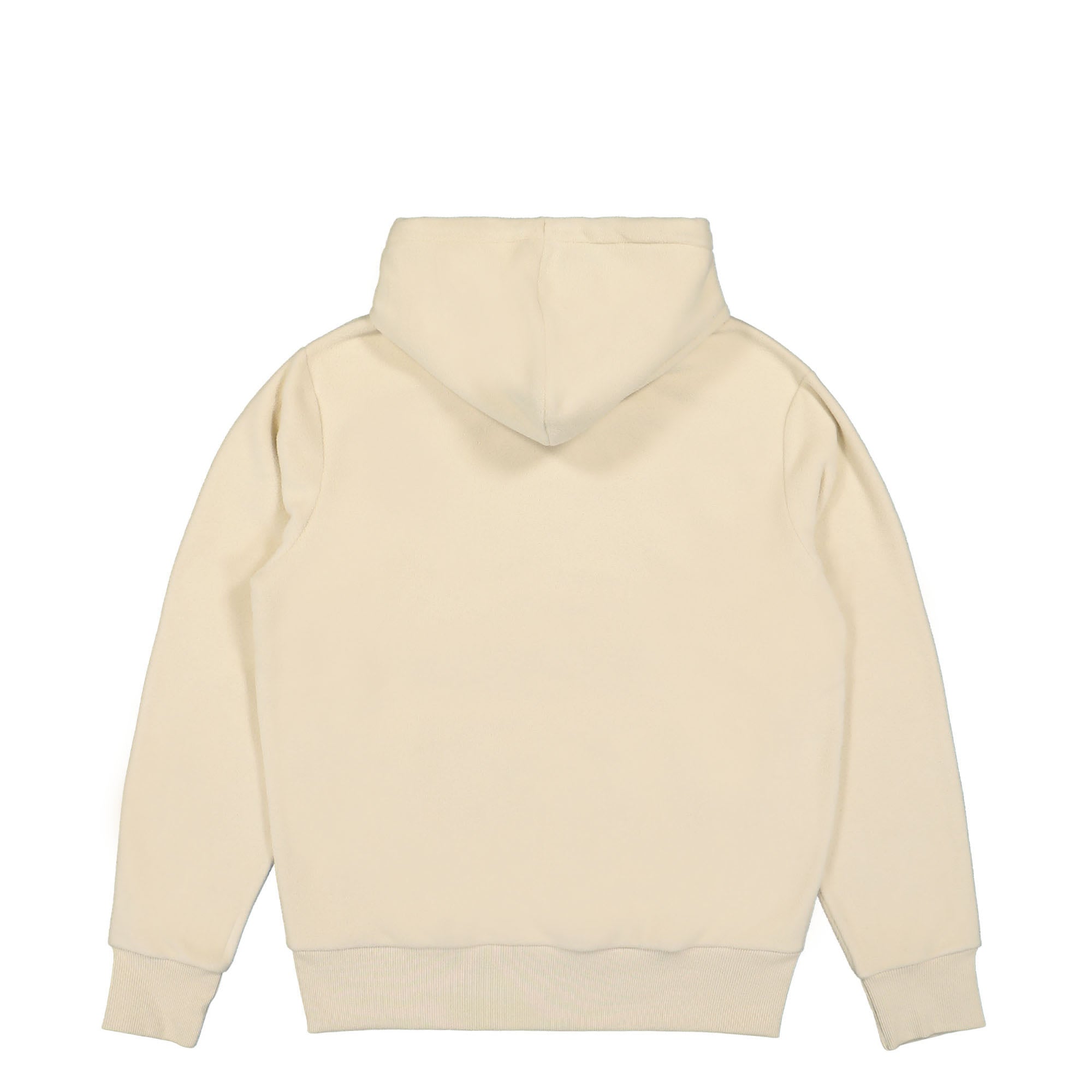 Fred Perry Polar Fleece Hooded Oatmeal Hoodies Material | Overkill