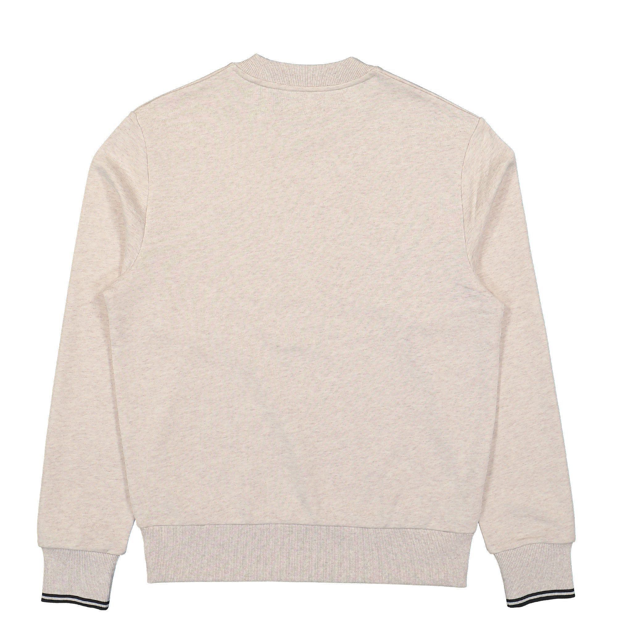 Fred Perry Crew Neck Sweatshirt Porridge Marl / Anchor Grey Sweatshirts Material | Overkill