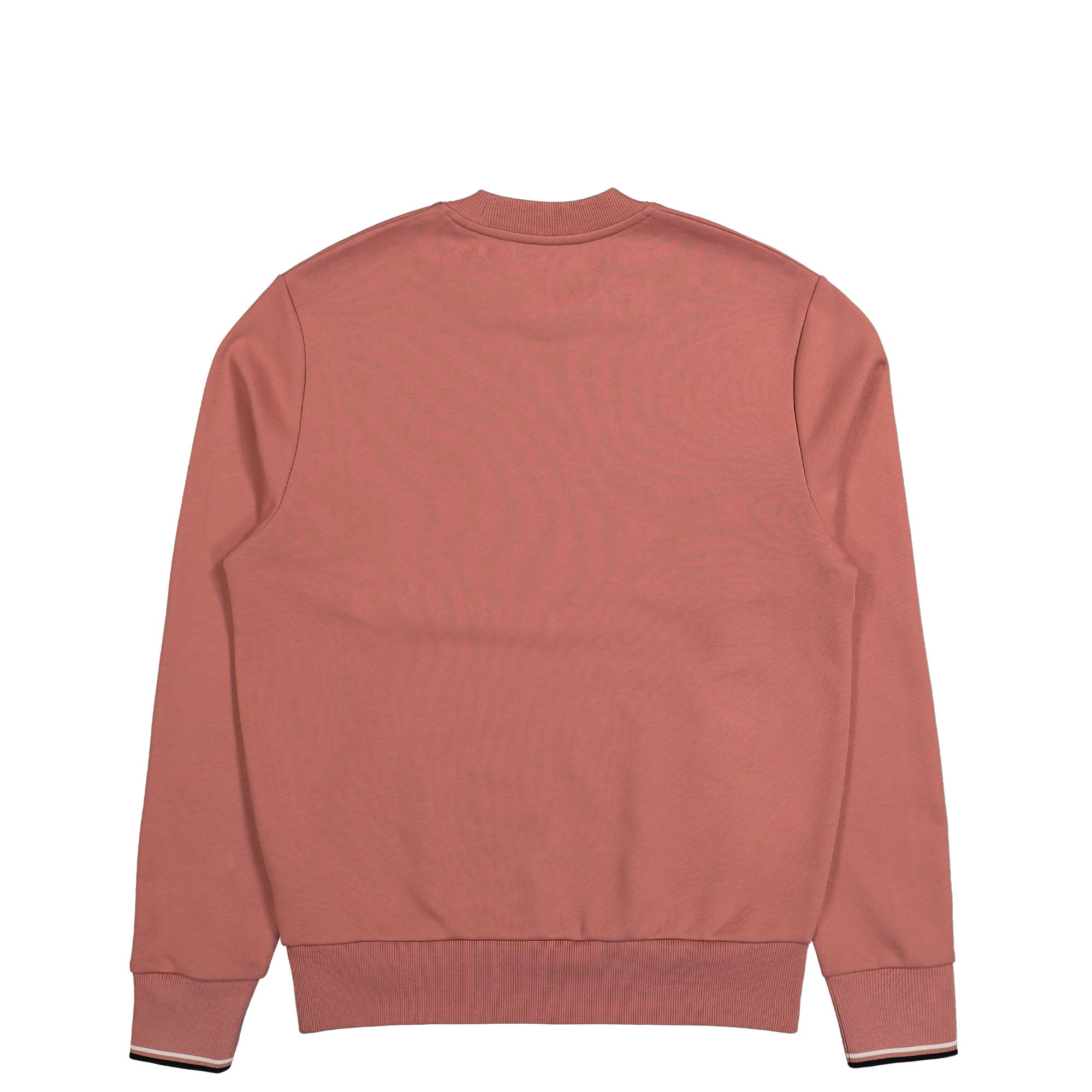 Fred Perry Crew Neck Sweatshirt Putty Pink Sweatshirts Material | Overkill