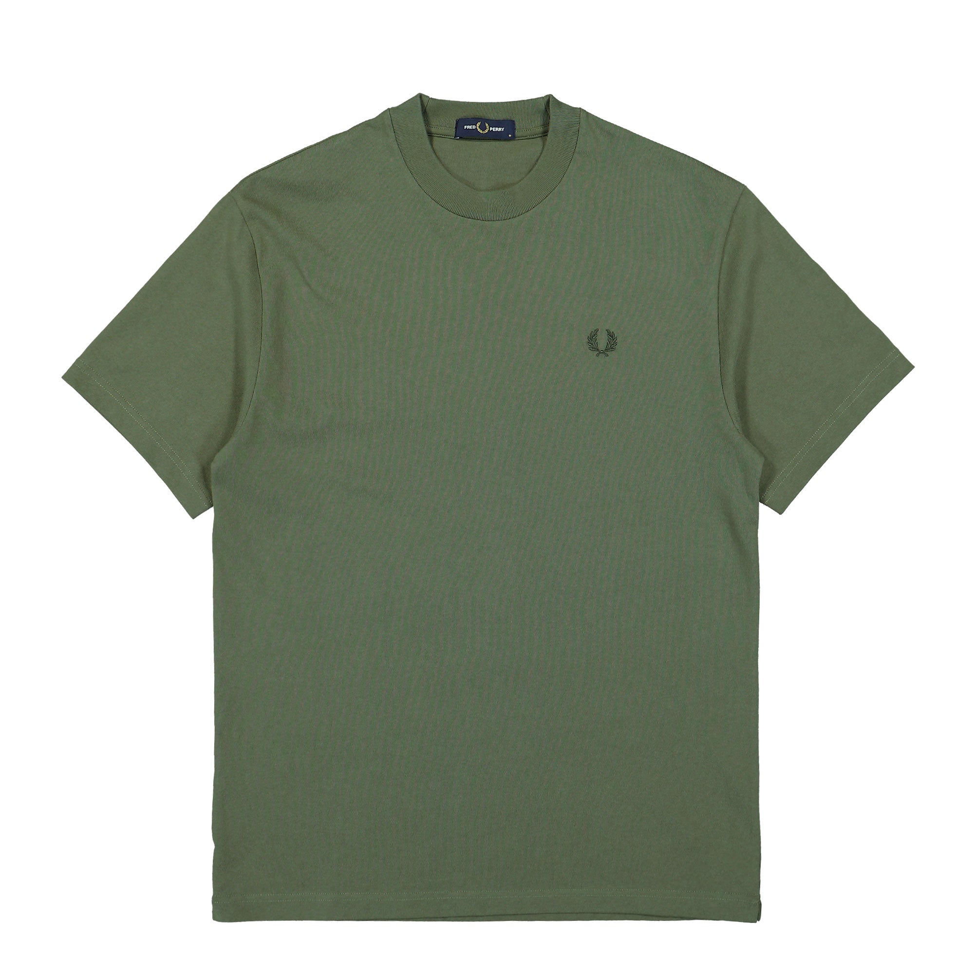 Fred Perry Relaxed T-Shirt Laurel Wreath Green T-Shirts M8710-X21 | Overkill