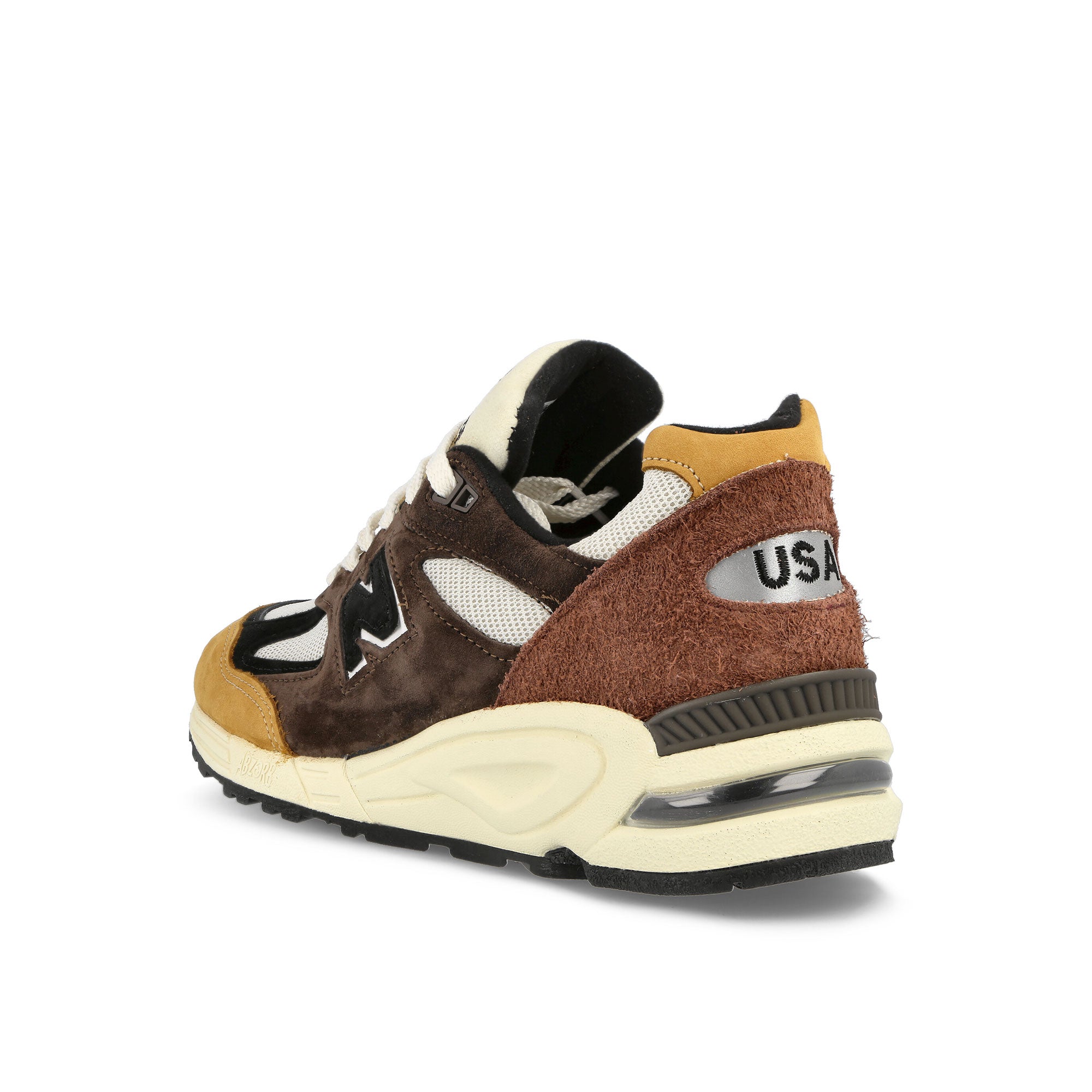 New Balance M990BB2 Brown Low Top Sneakers Material | Overkill