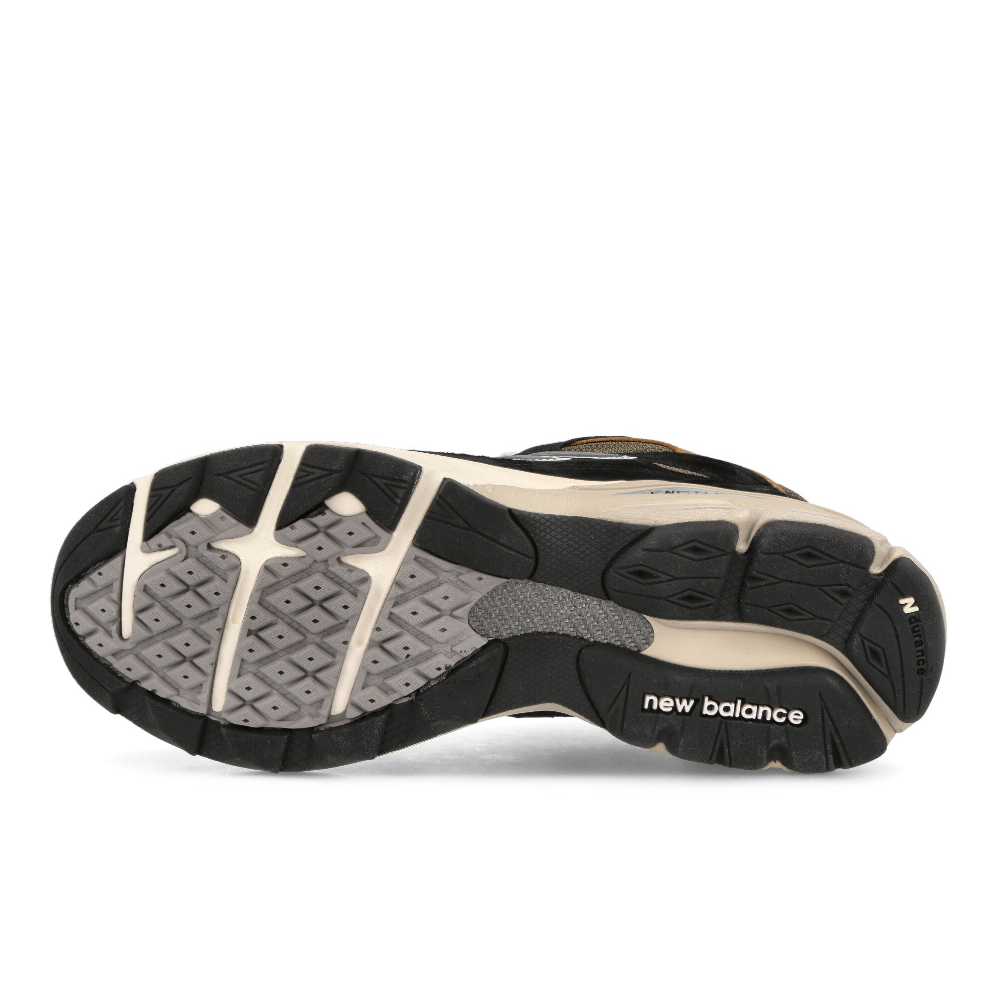 New Balance M990BB3 Black-Tan Low Top Sneakers Detail View 1 | Overkill