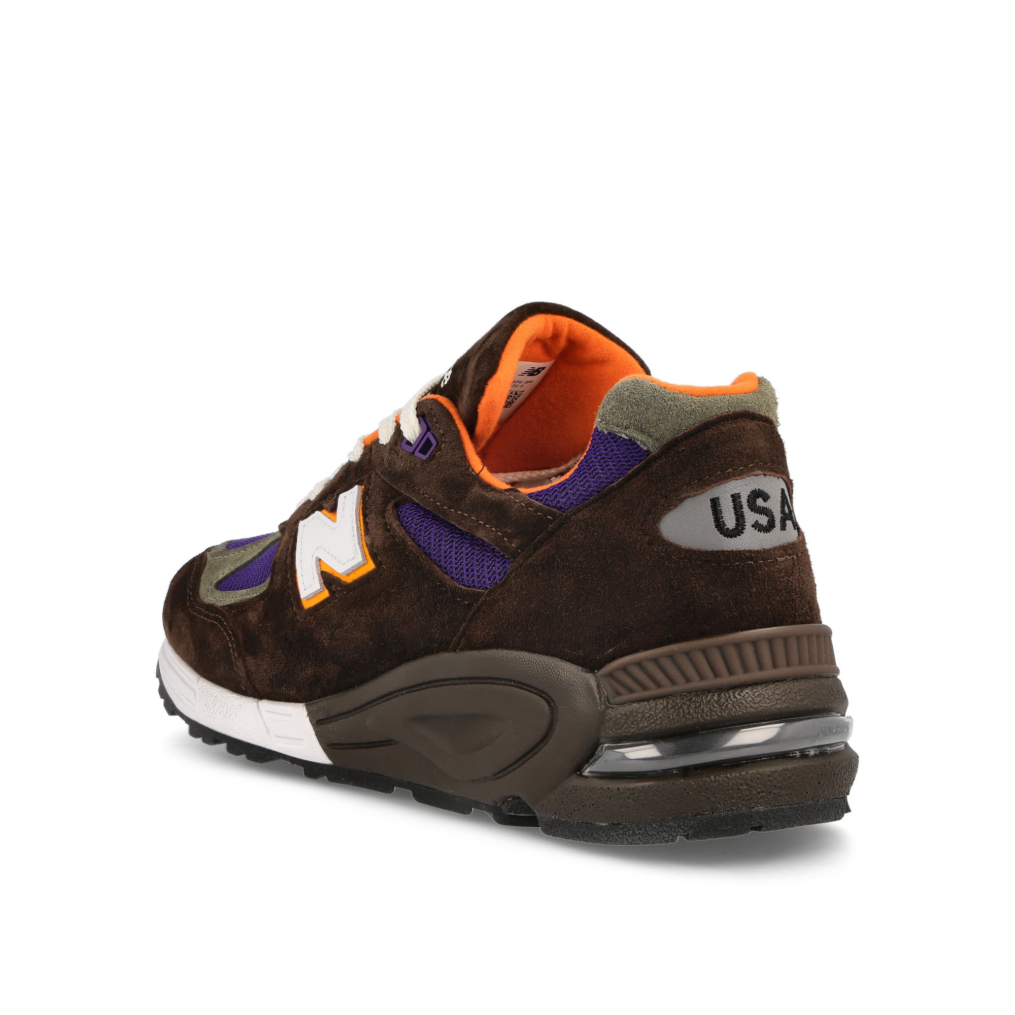 New Balance M990BR2 Brown-Purple Low Top Sneakers Material | Overkill