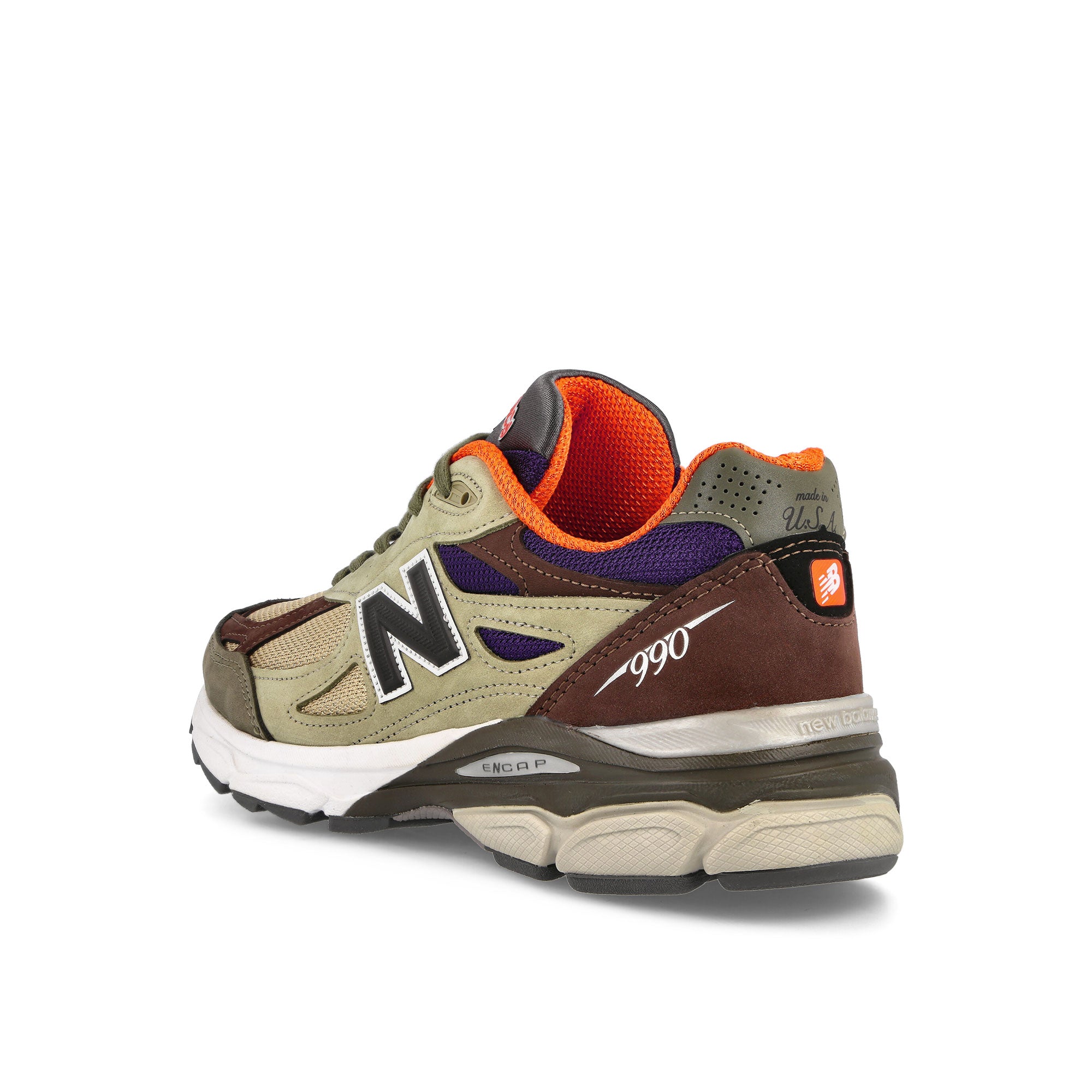 New Balance M990BT3 Shore Line-Dark Ocean Low Top Sneakers Material | Overkill
