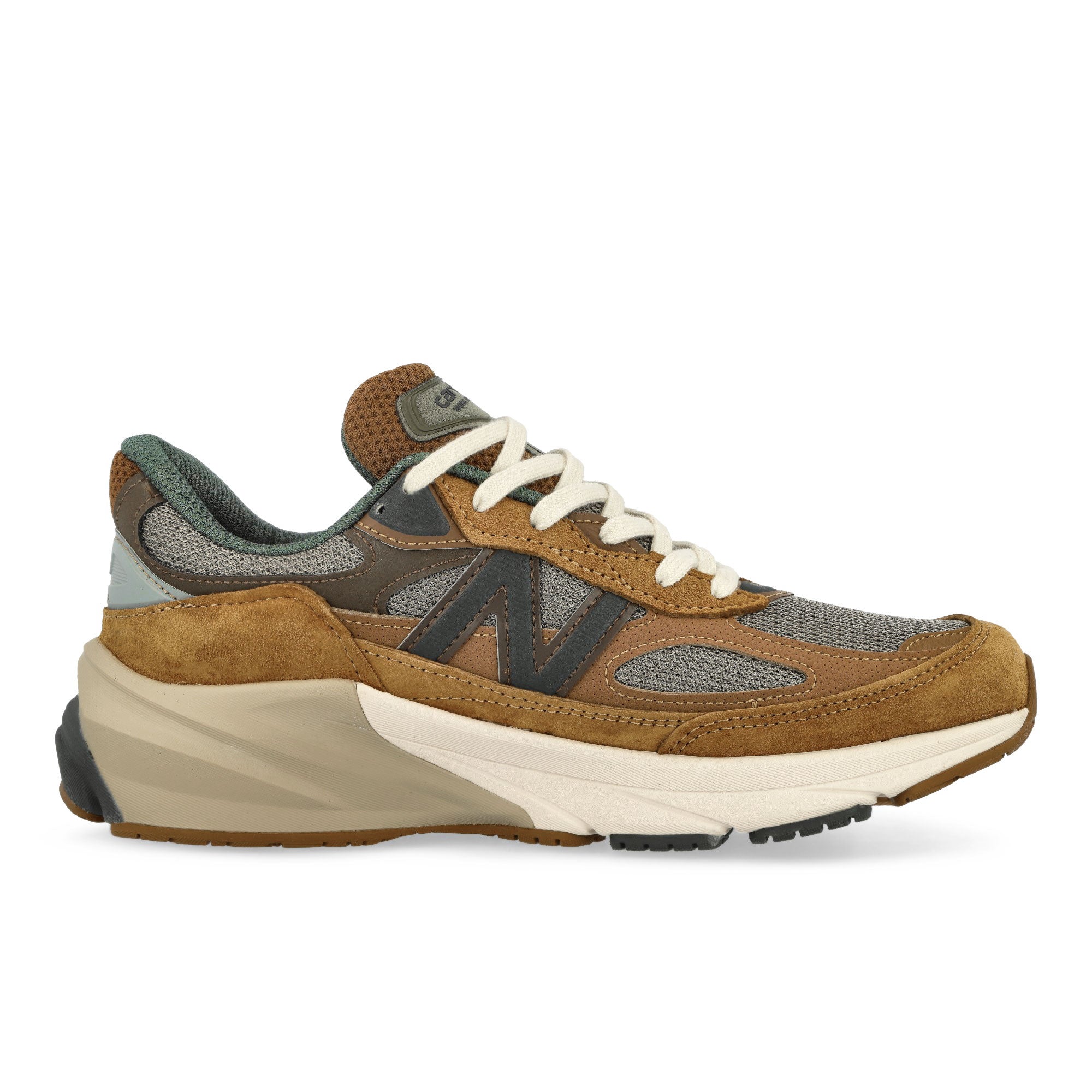 New Balance Carhartt WIP x New Balance M990CH6 Hamilton Brown Low Top Sneakers Silhouette | Overkill