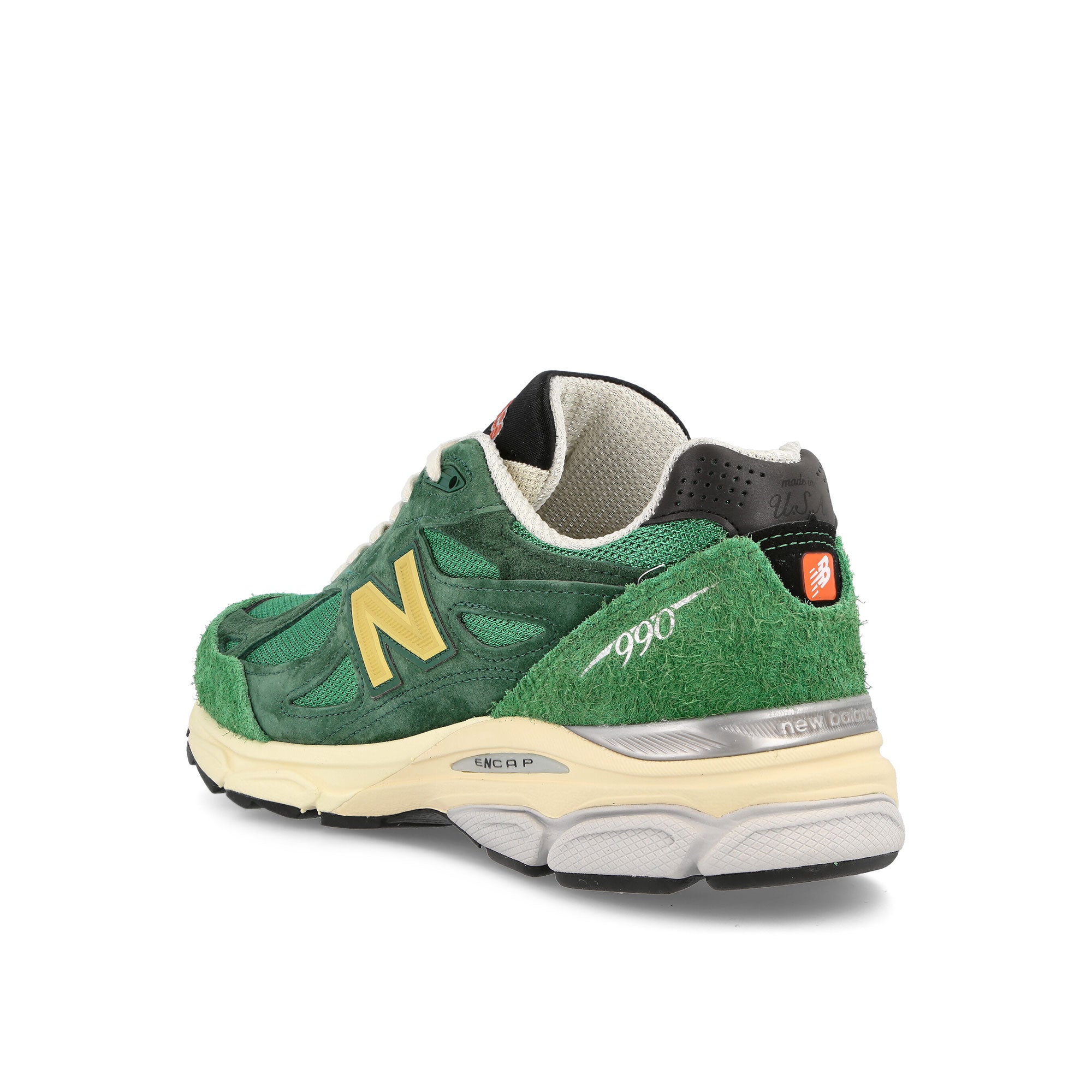 New Balance M990GG3 Green-Yellow-Beige Low Top Sneakers Material | Overkill