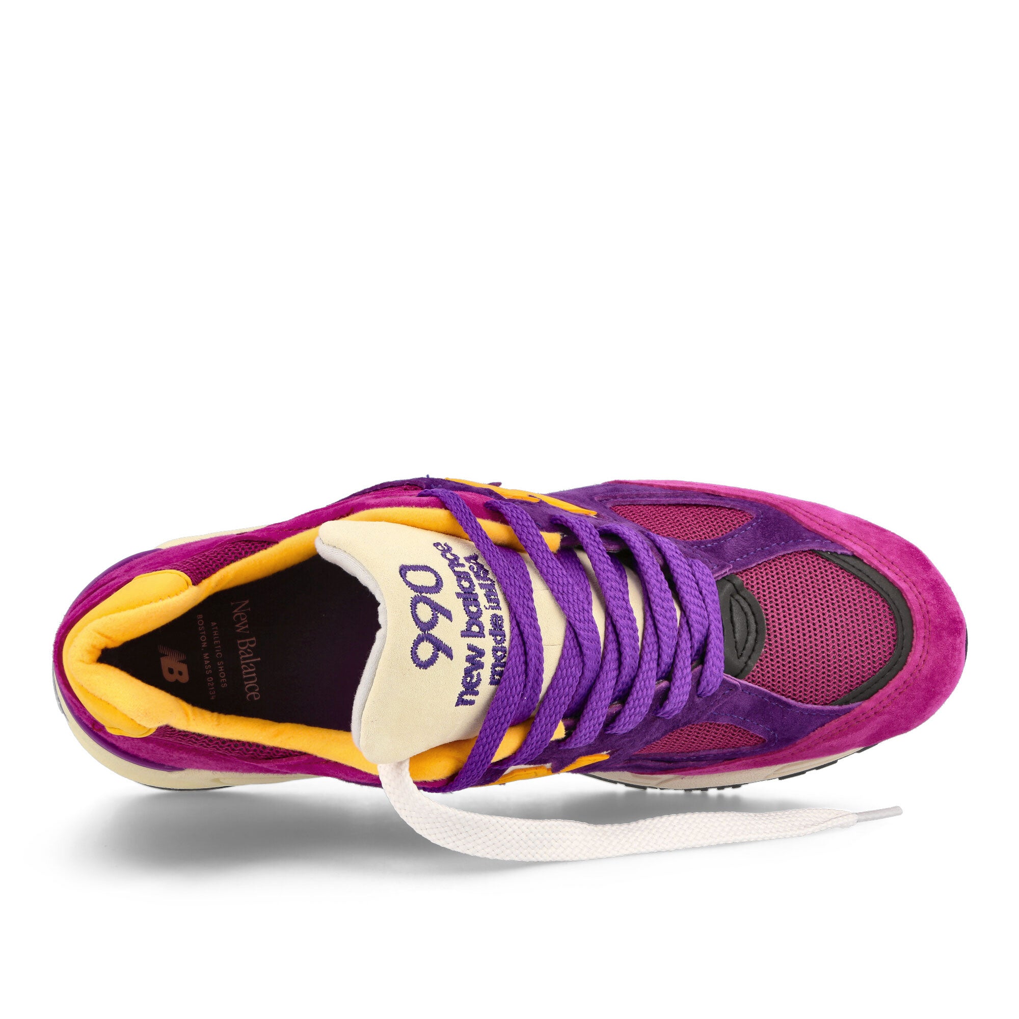 New Balance M990PY2 Pink Purple Low Top Sneakers Detailfoto | Overkill