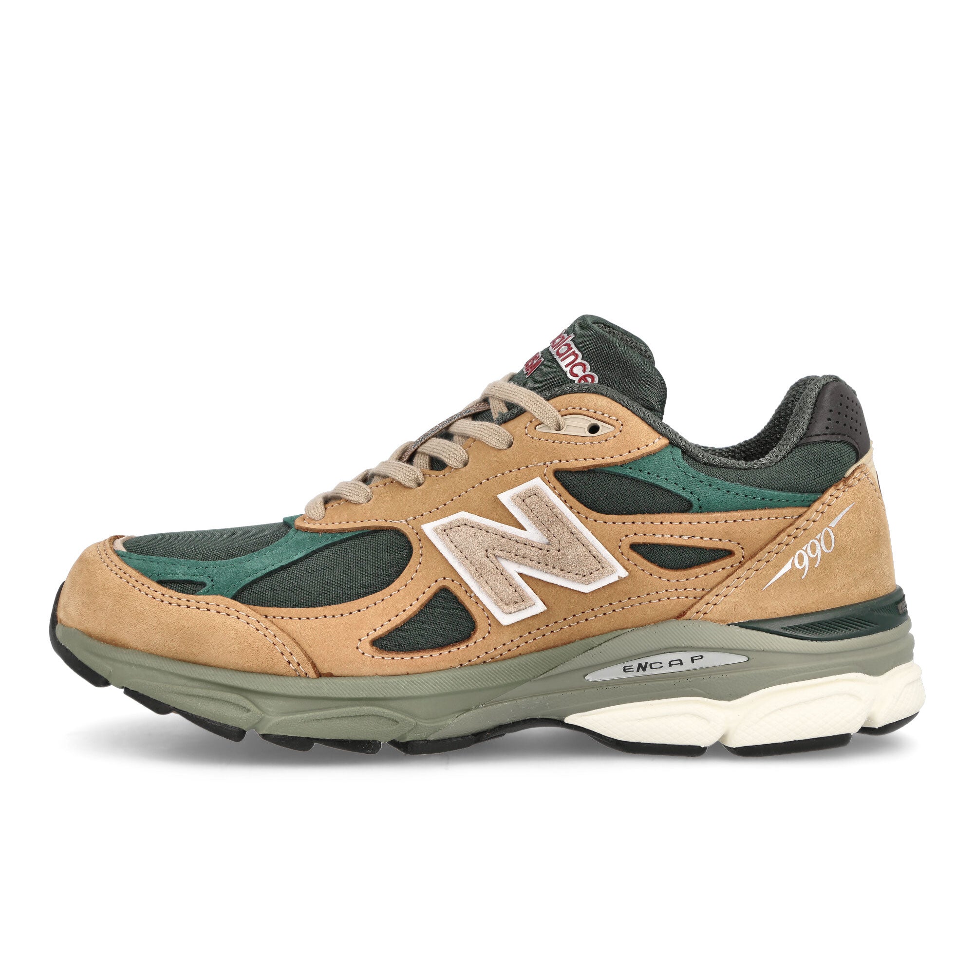 New Balance M990WG3 Tan-Green Low Top Sneakers M990WG3 | Overkill
