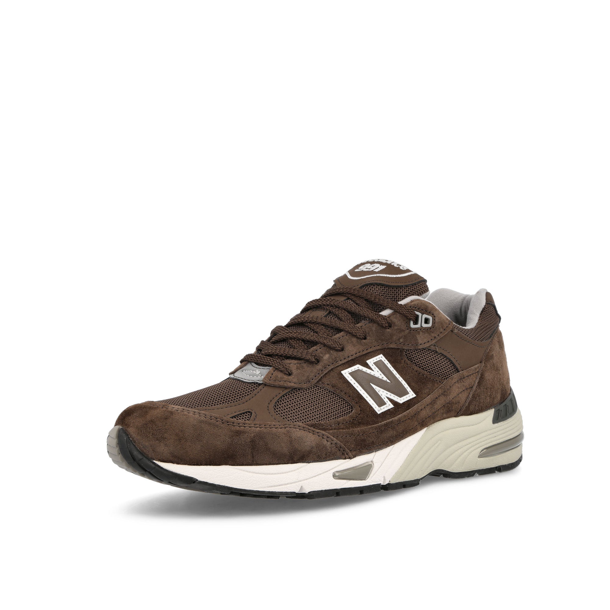 New Balance M991BGW Brown Sneakers Close Up | Overkill