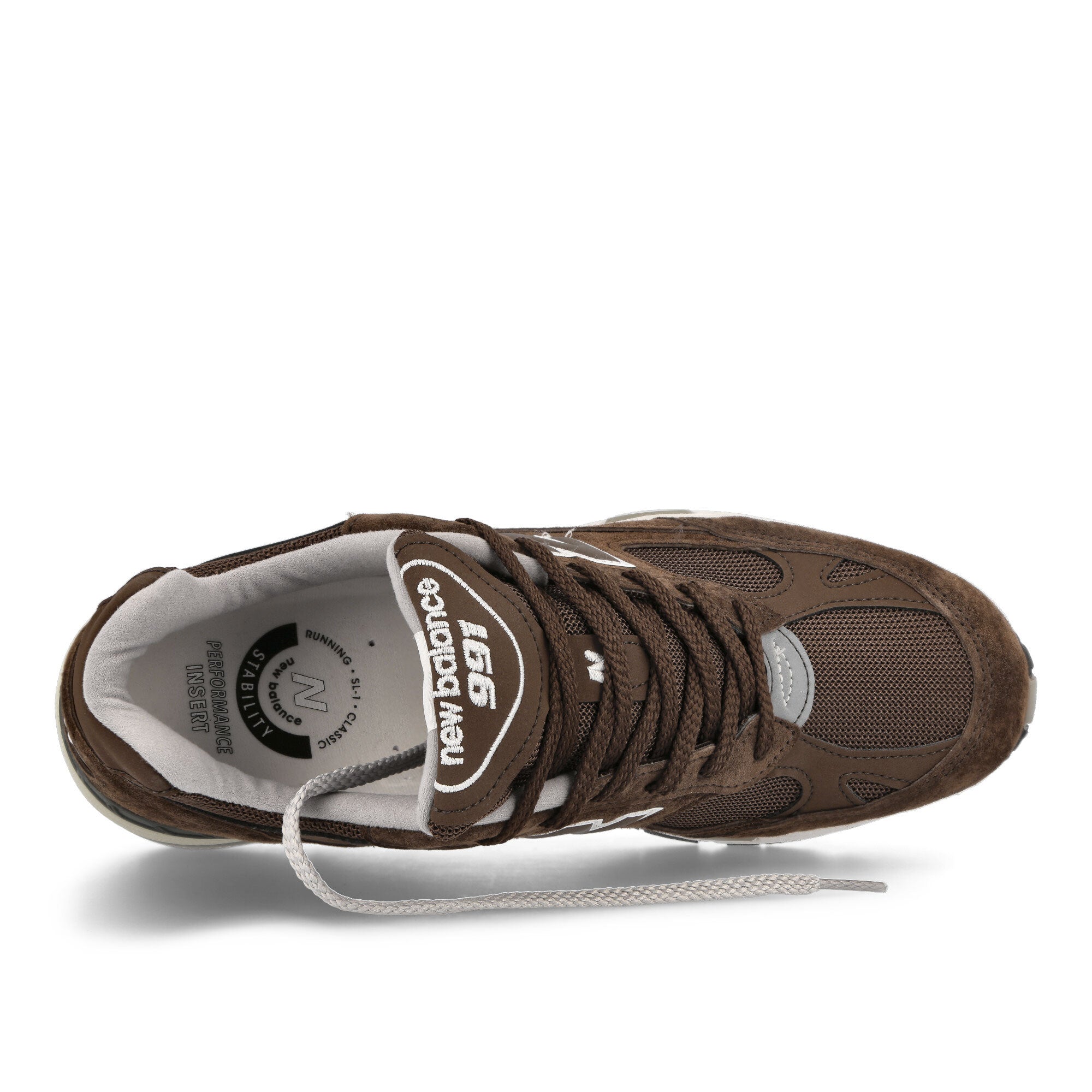 New Balance M991BGW Brown Sneakers Detailfoto | Overkill