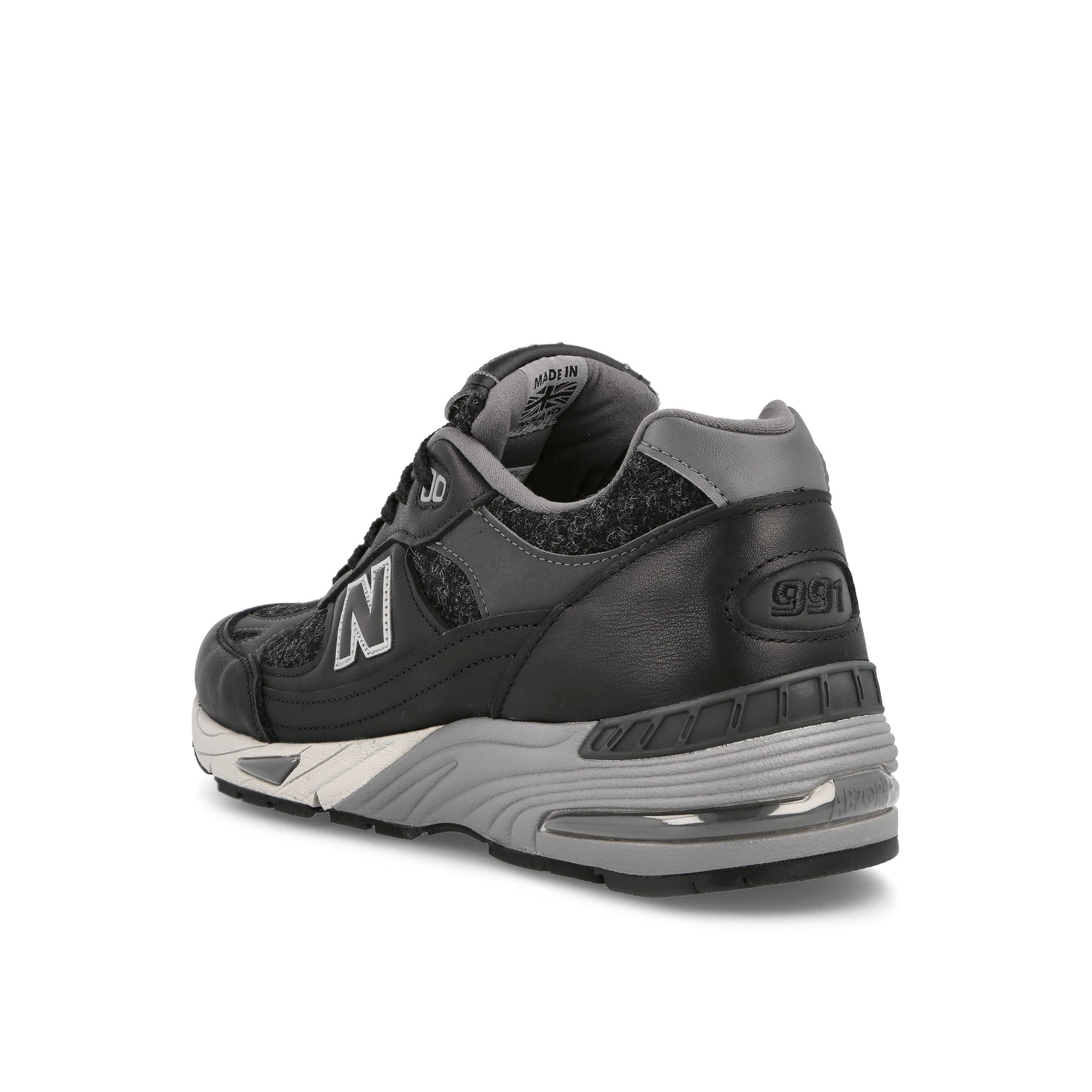 New Balance M991DJ Black-Magnet Sneakers Material | Overkill
