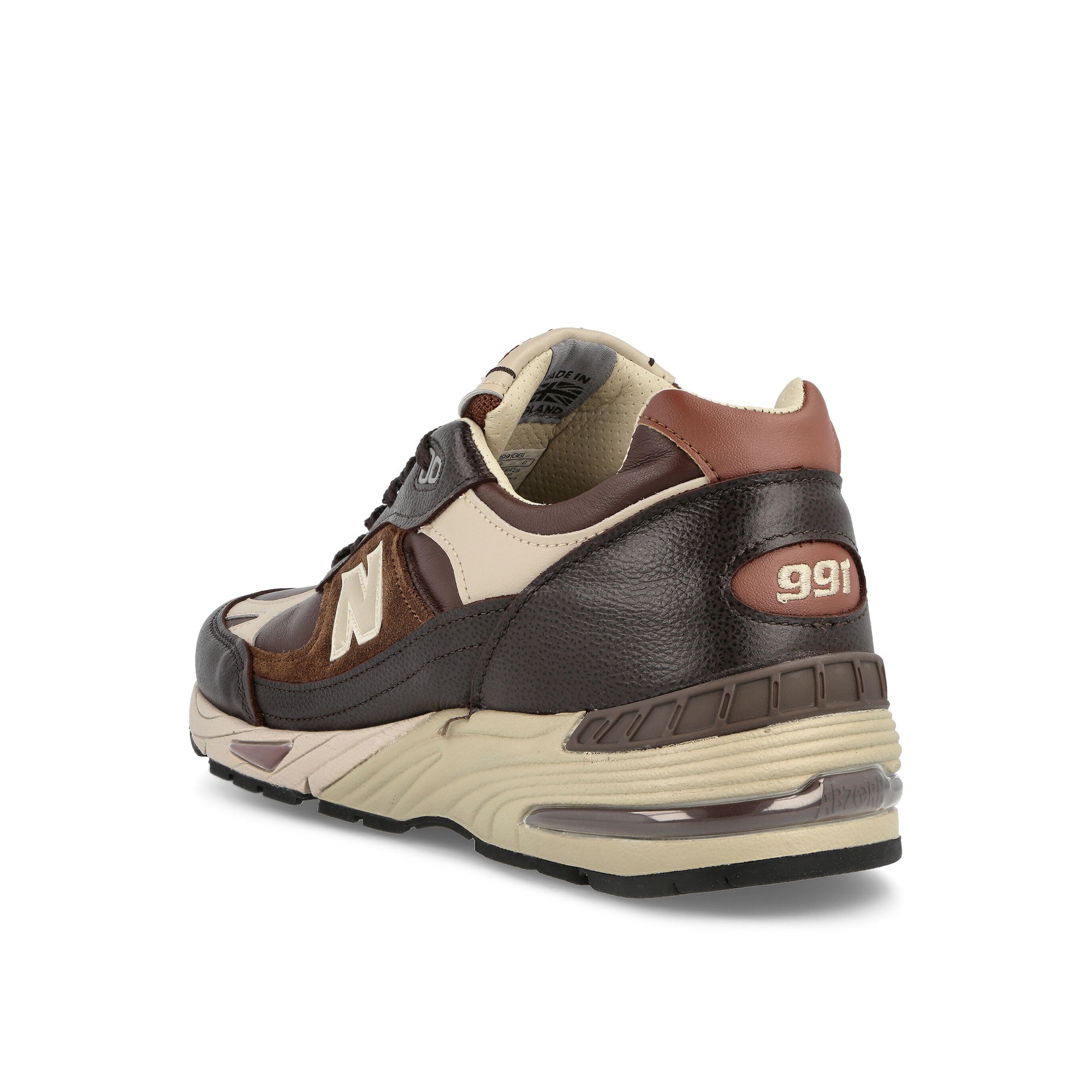 New Balance M991GBI Brown-Beige Sneakers Material | Overkill